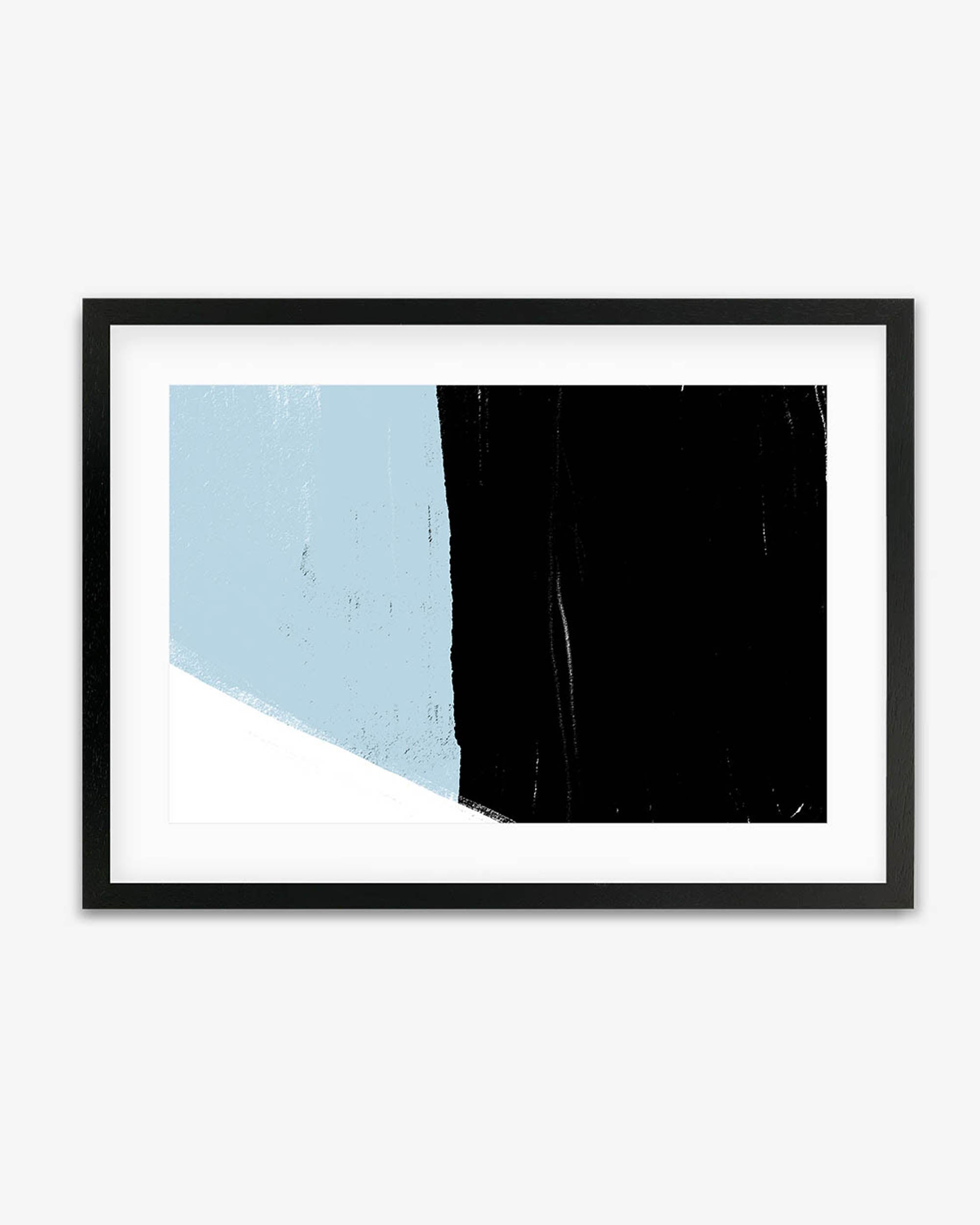 Bold Abstract Colour Block Framed Print