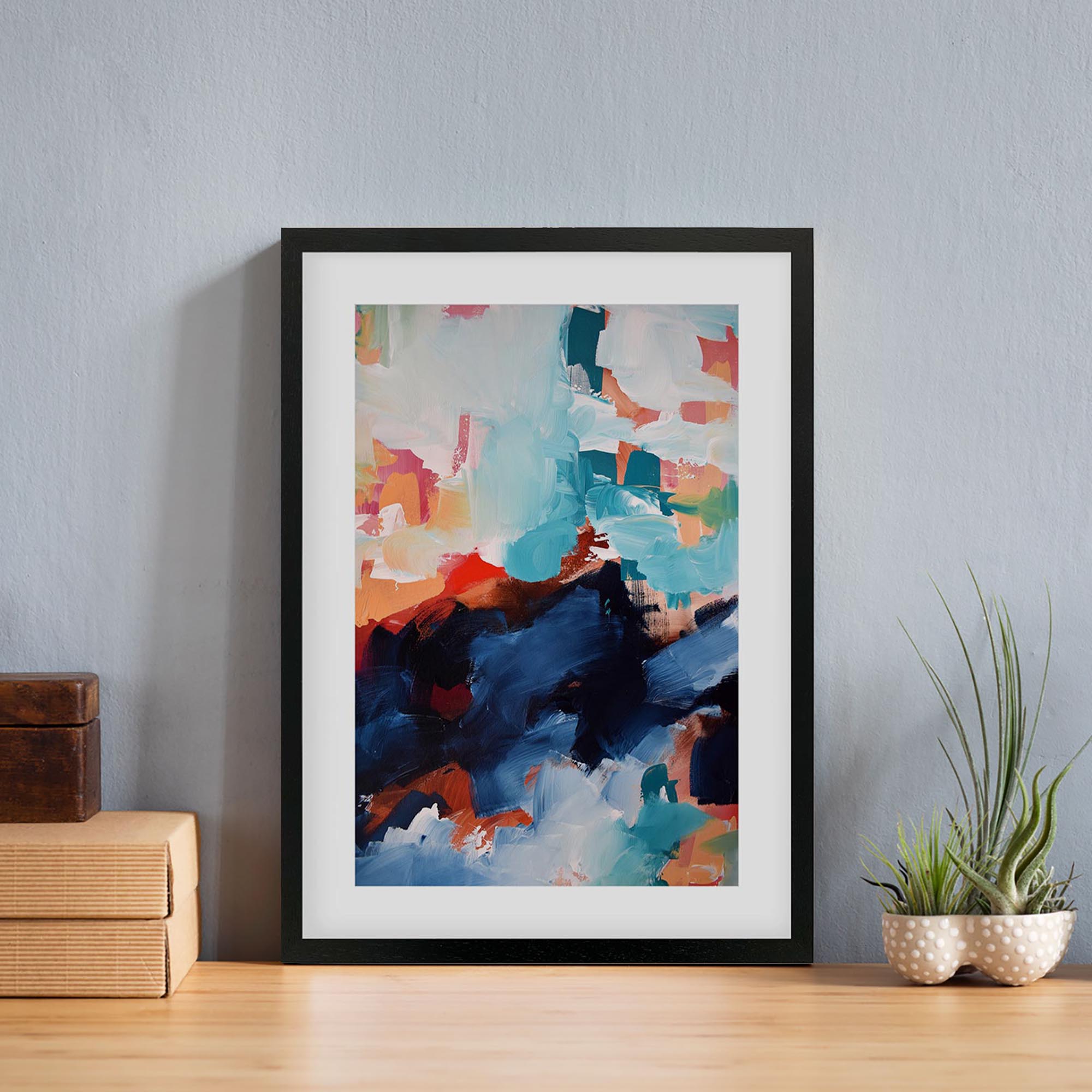 Abstract 478 Framed Art