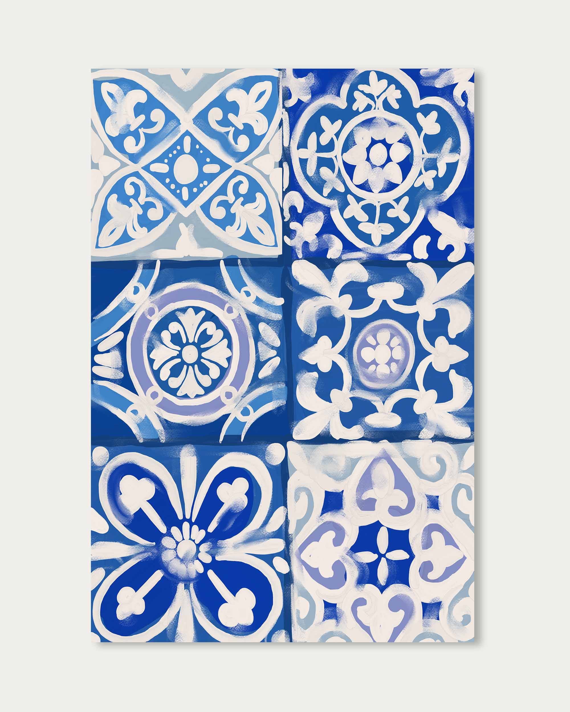 Greek Tile Art Print