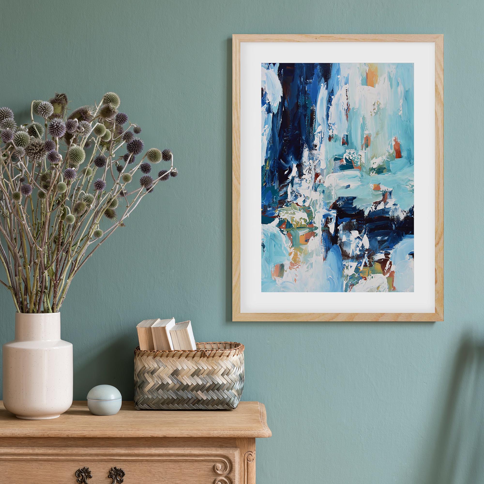 Abstract 385 Framed Art