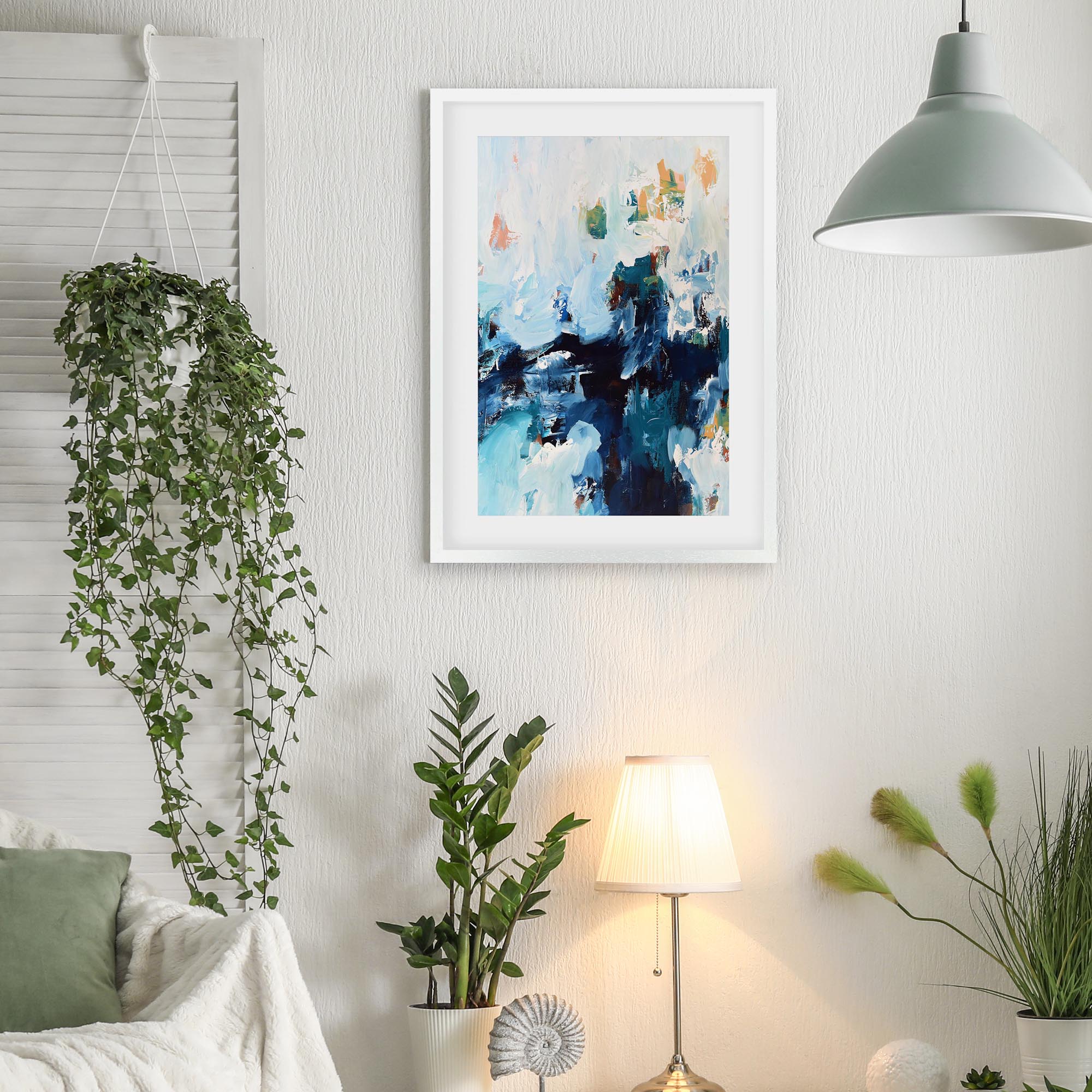 Abstract 384 Framed Art