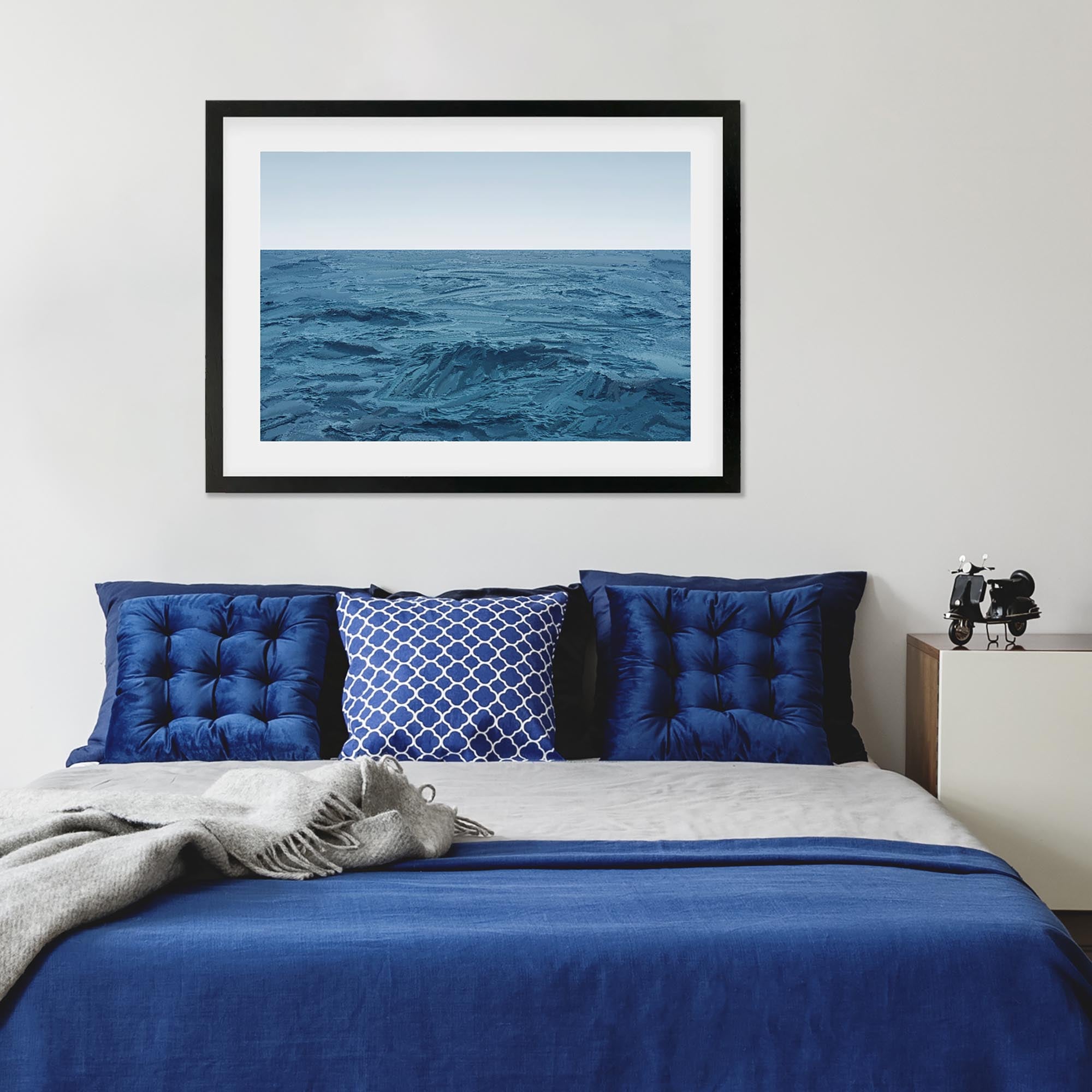Deep Blue Sea Framed Print