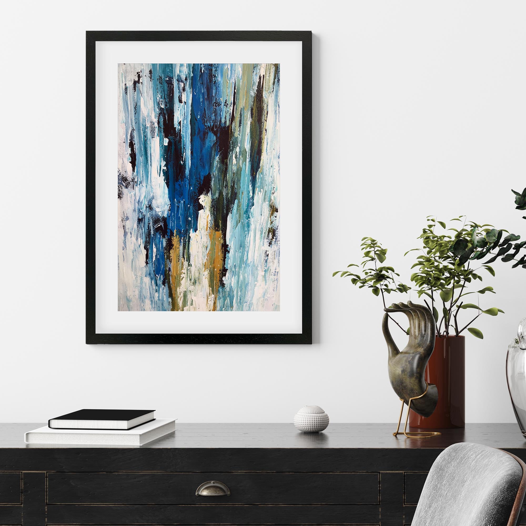 Abstract 49 Framed Art