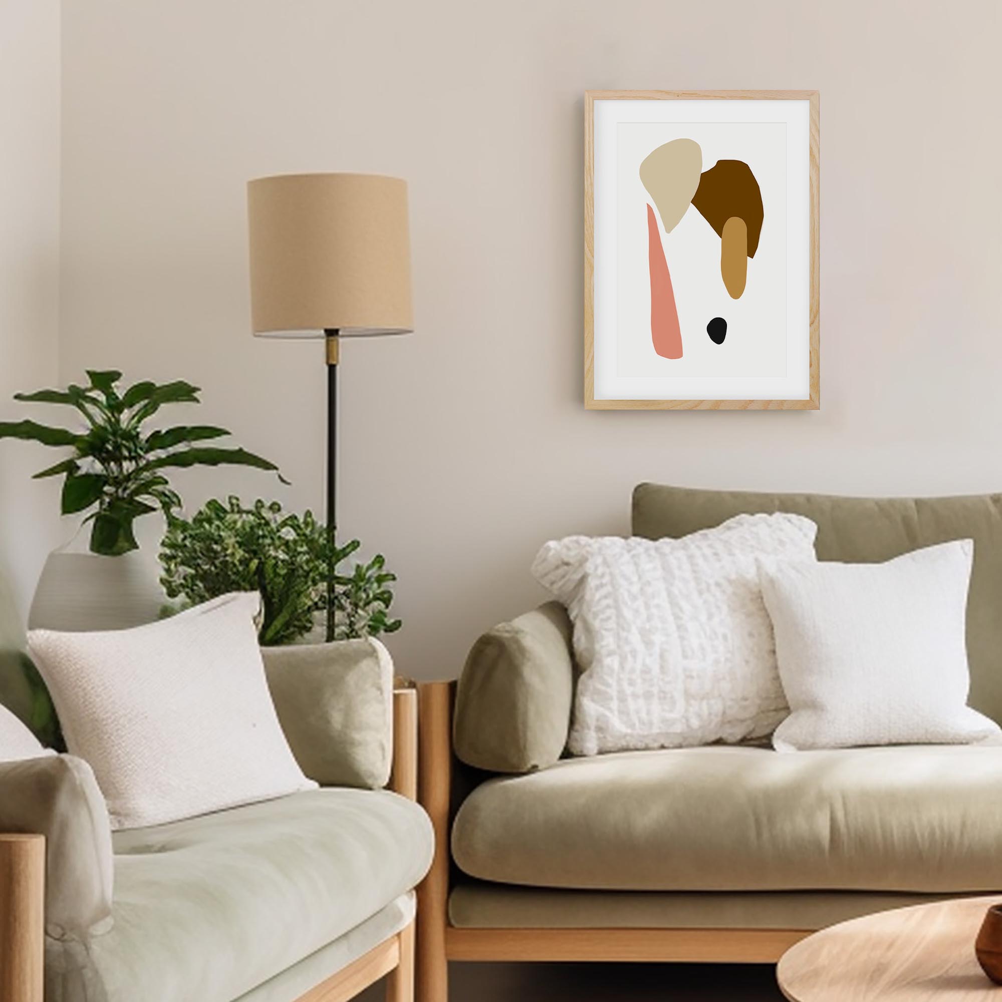 Bohemian Tones Framed Art