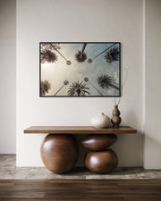 Palm Tree View Wall Art Print