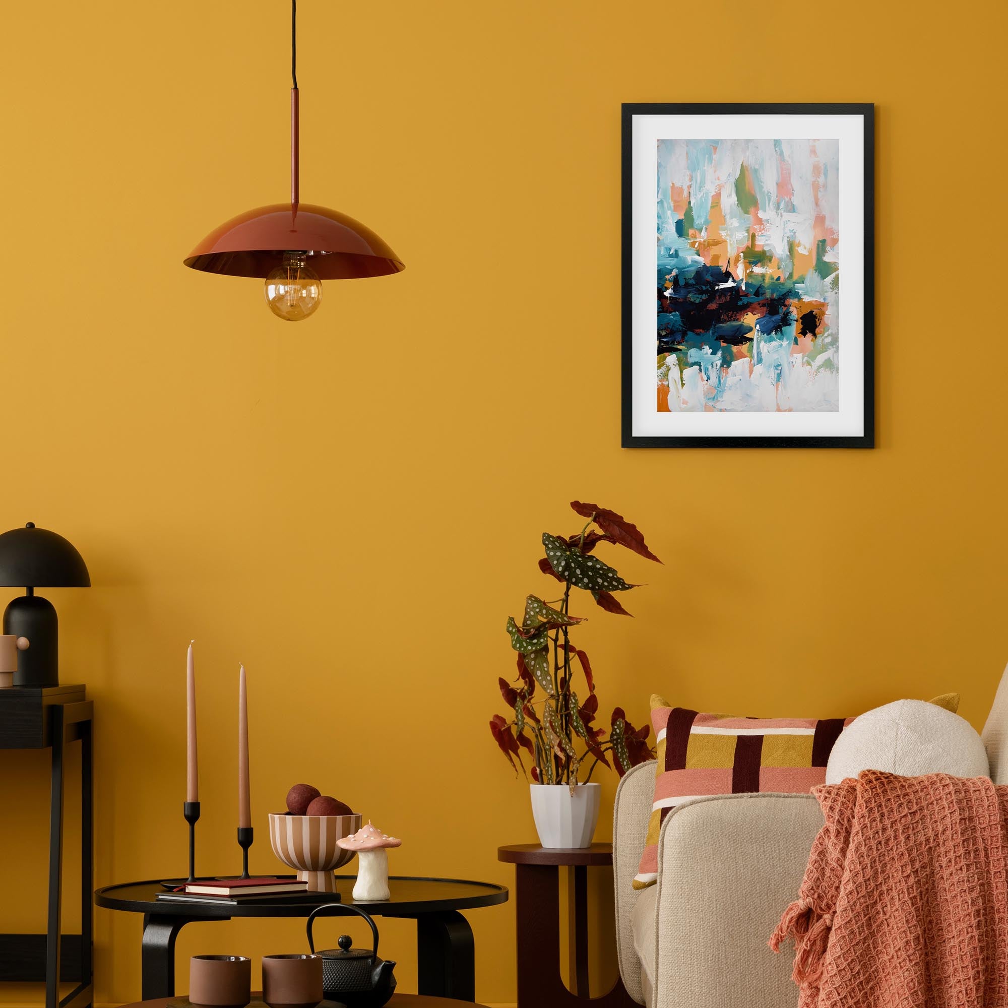 Abstract 422 Framed Art