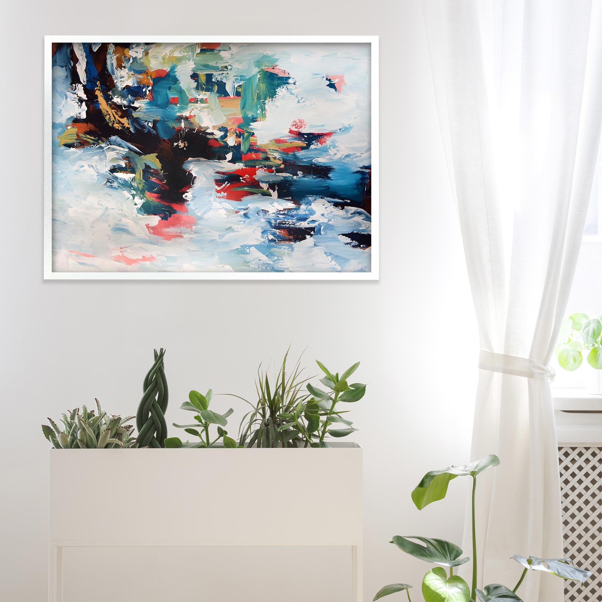 Abstract 364 Framed Print