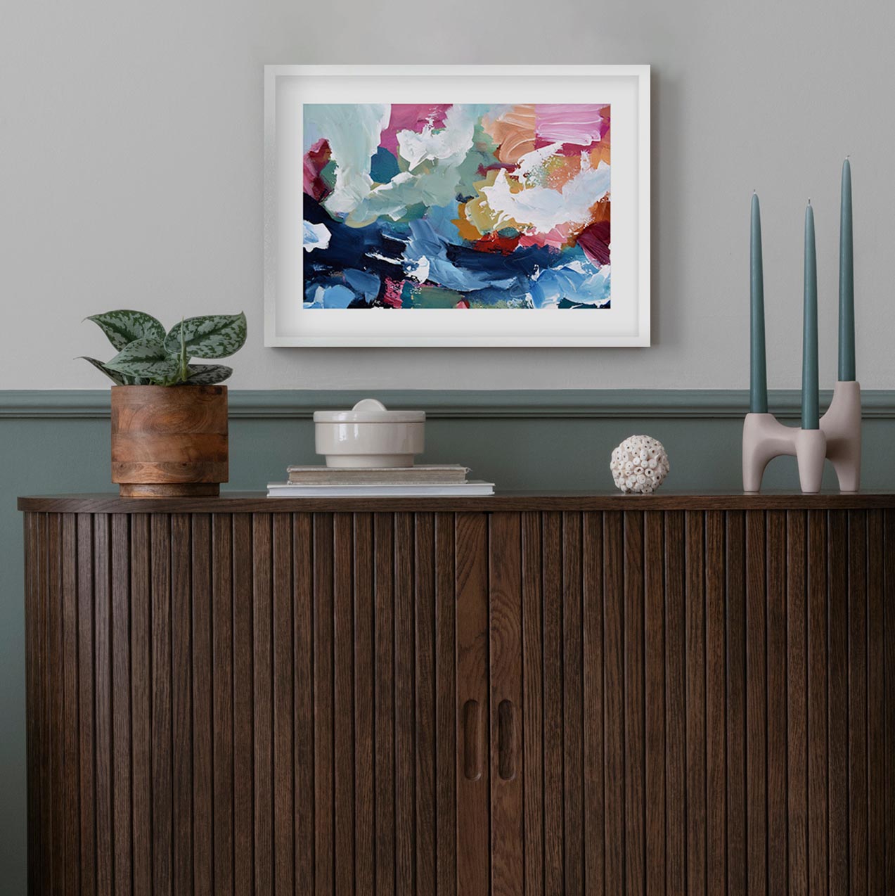 Abstract 320 Framed Art