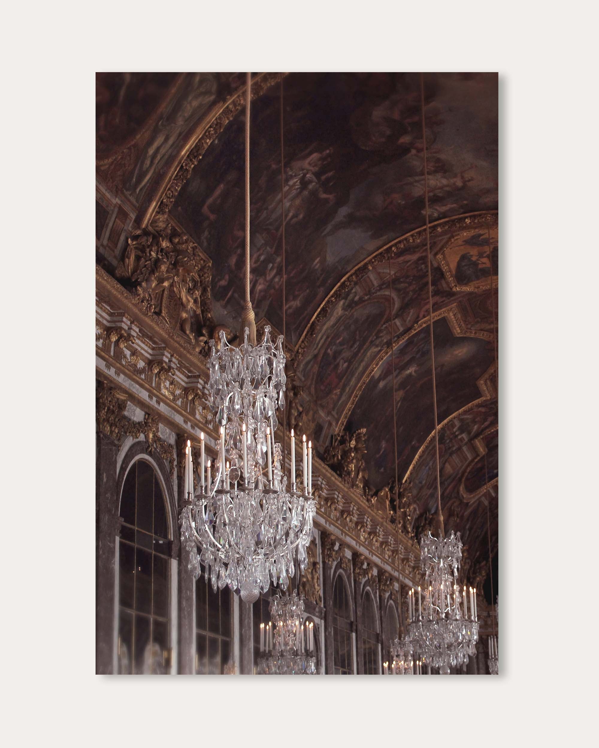 Chandeliers Art Poster