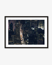 City Lights Wall Art Print