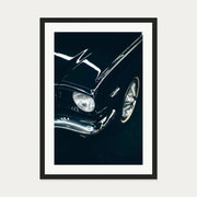 Classic Car Wall Art Print — 50 x 70 cm — Black Frame