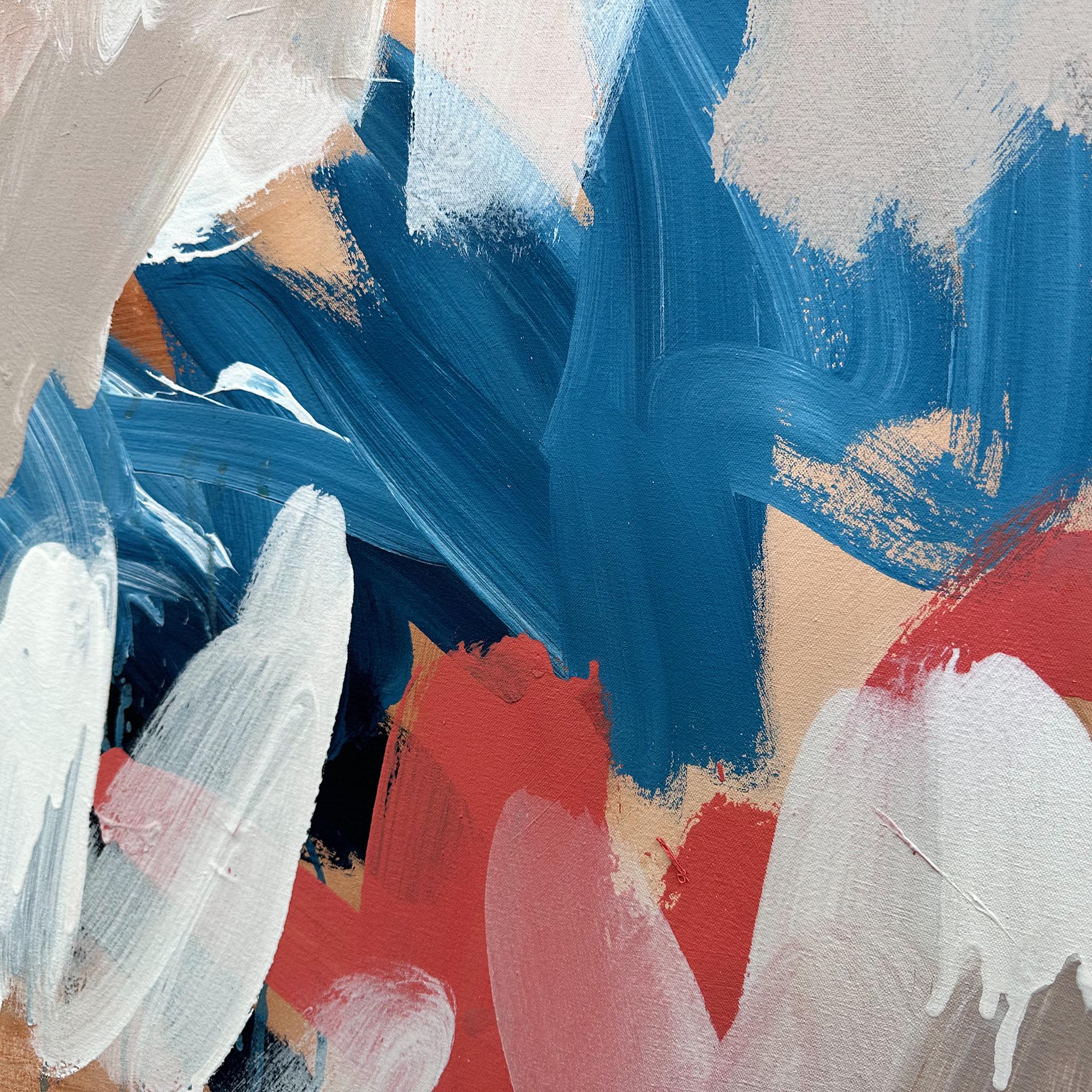 Going For A Run | Original Painting | 150x76cm