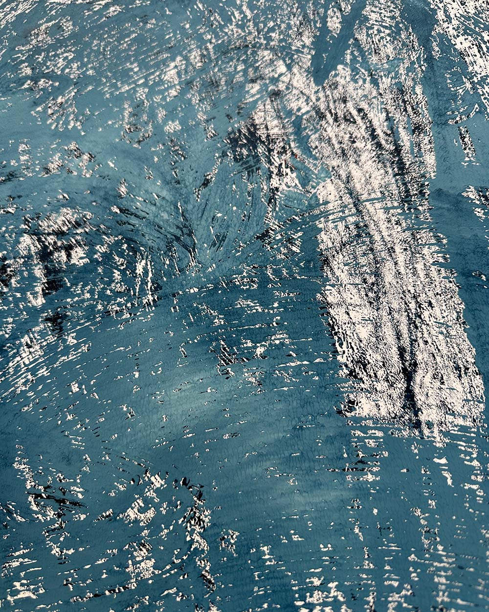 Ocean Of Thoughts | Framed Original Painting