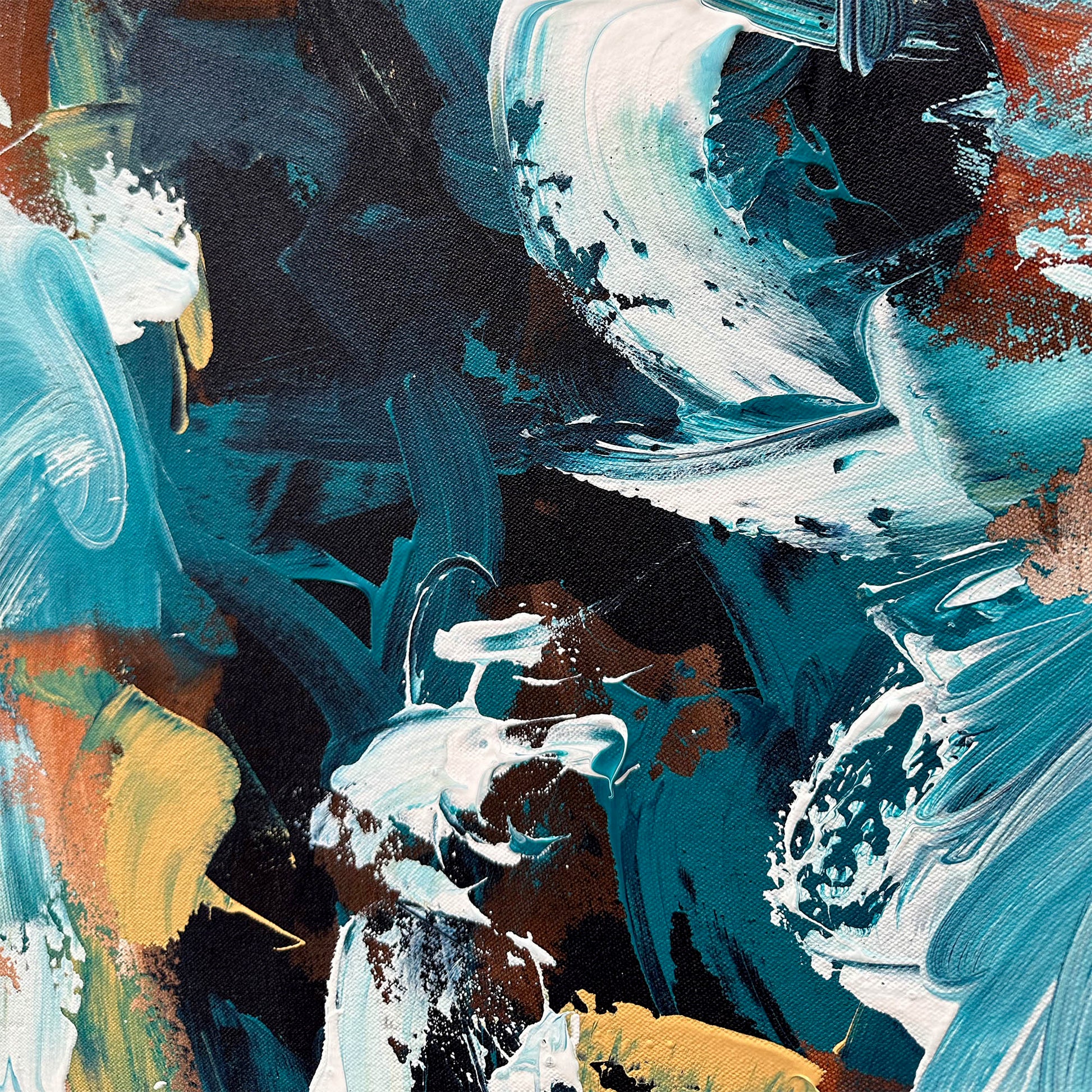 Cloud Nine - Original Painting-Abstract House