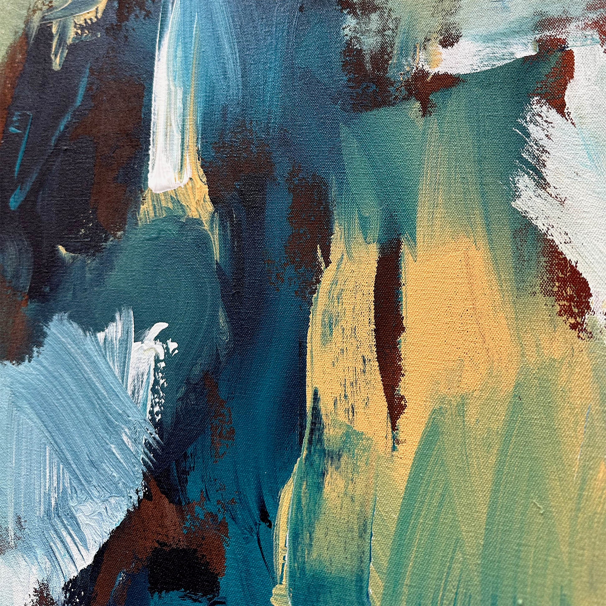 Timeless - Original Painting-Abstract House