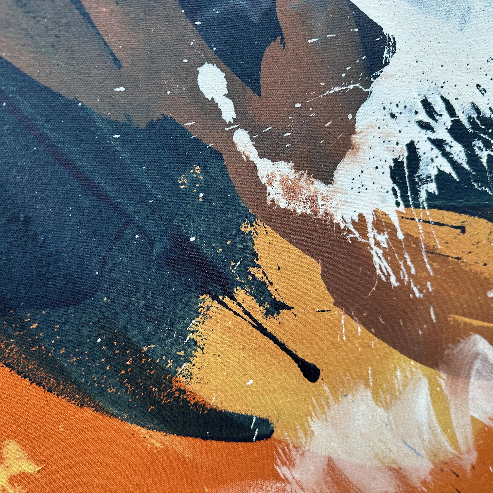 The Fire That Burns Within Us | Original Painting | 150x76cm