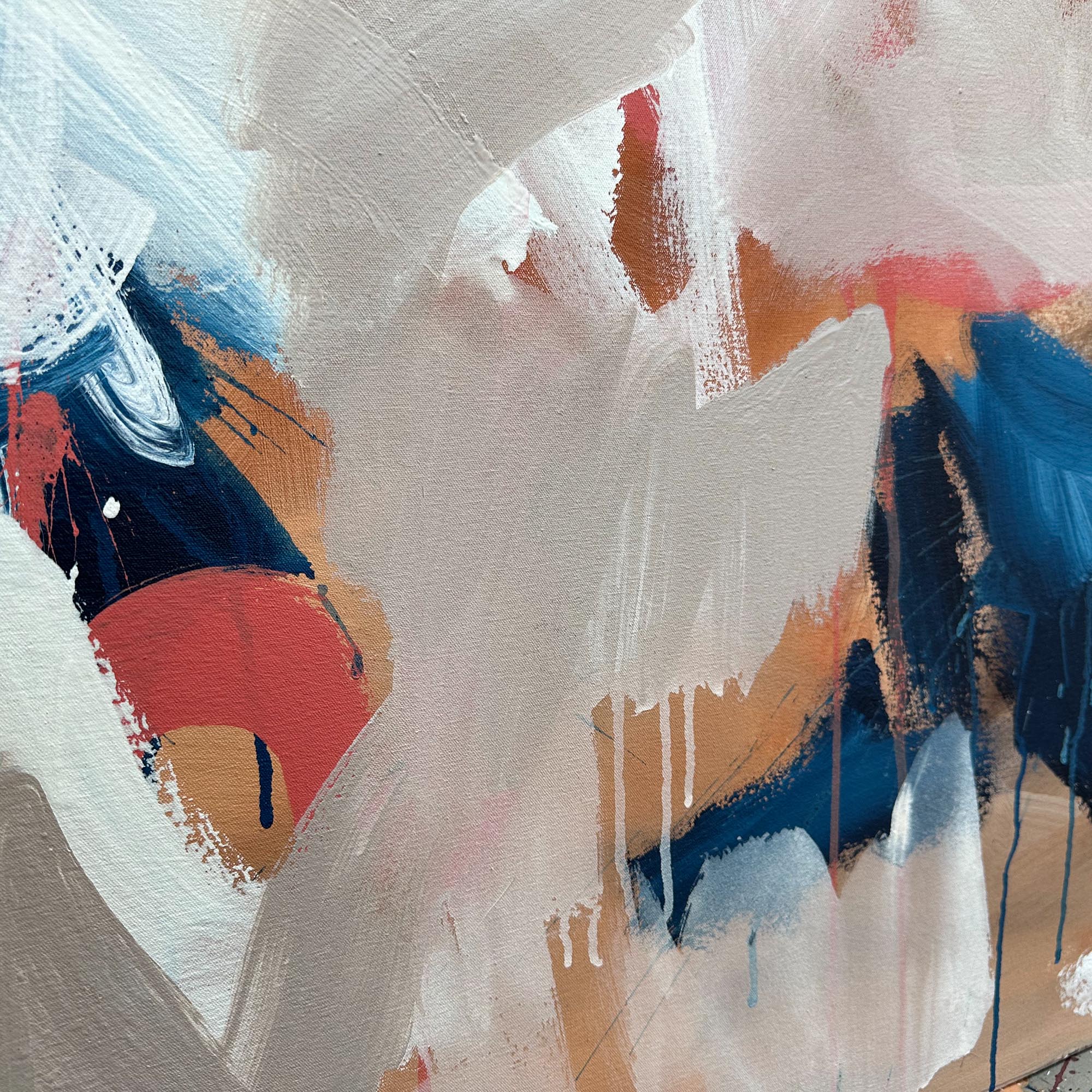 Going For A Run | Original Painting | 150x76cm