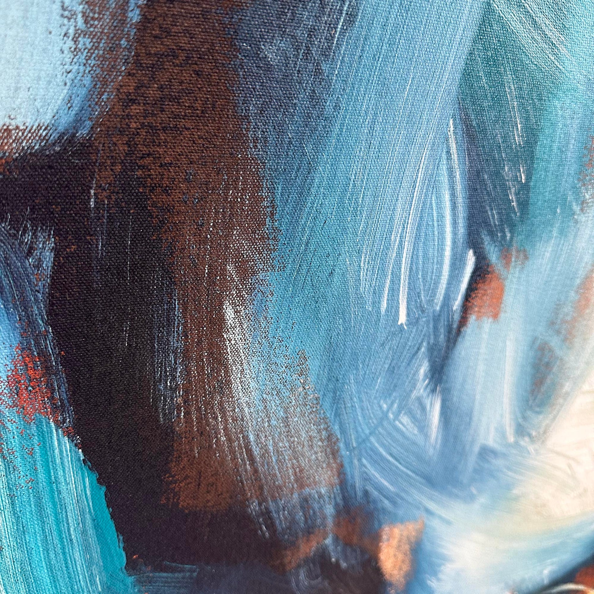 Synchronise I - Original Painting-Abstract House