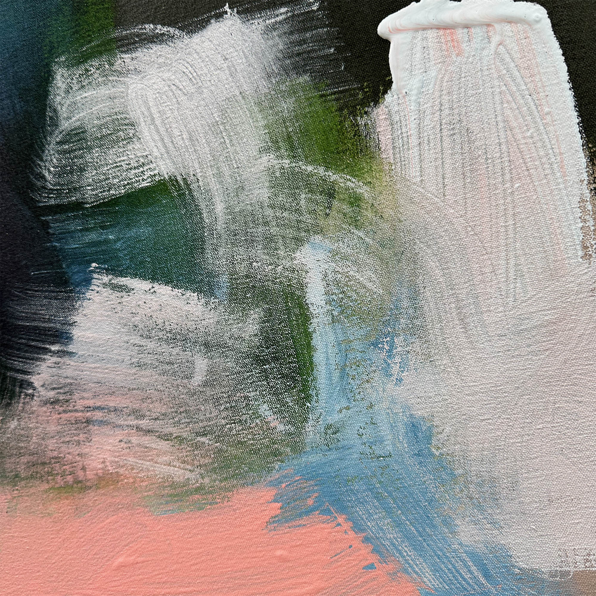 Dreams Apart - Original Painting-Abstract House