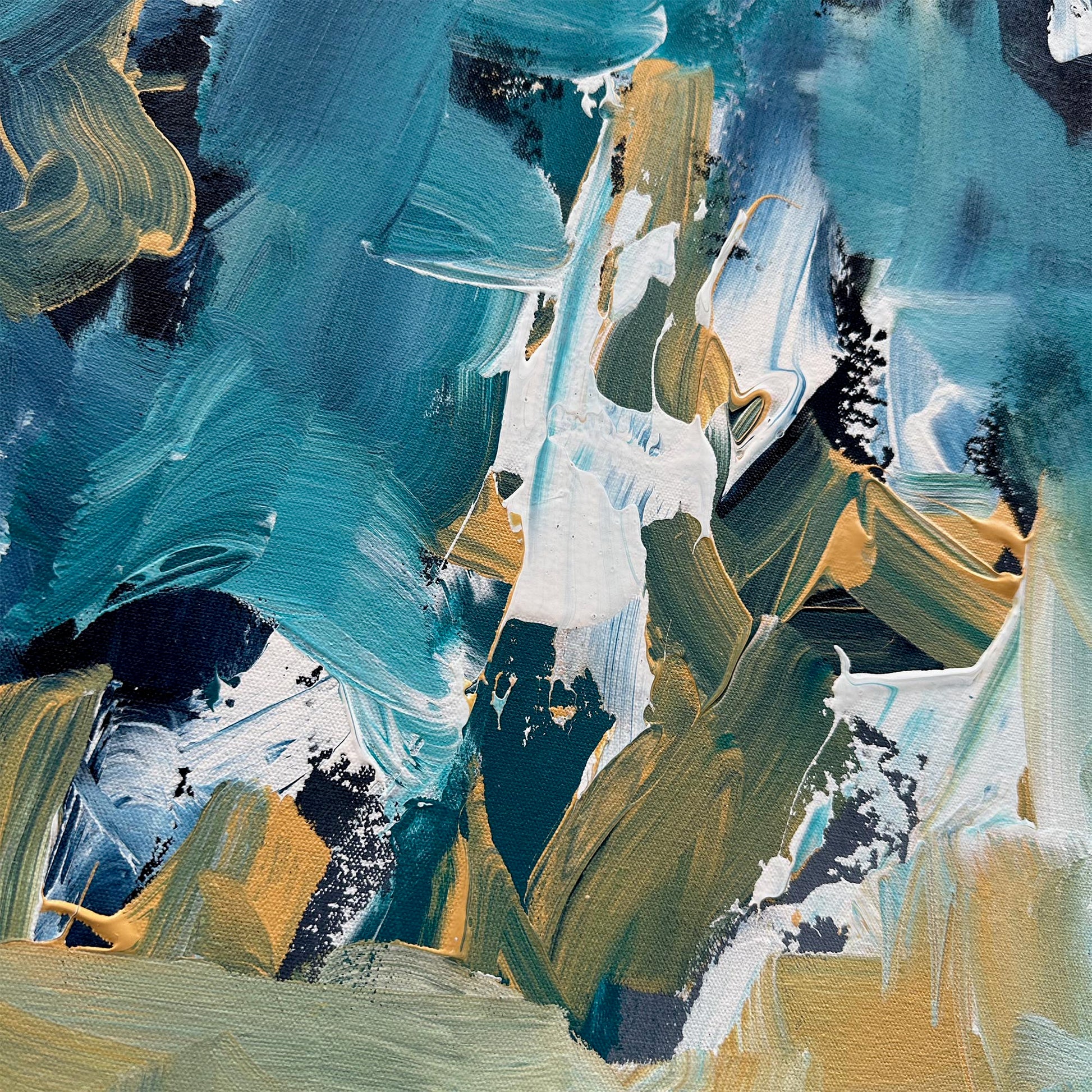 Dreamscape - Original Painting-Abstract House