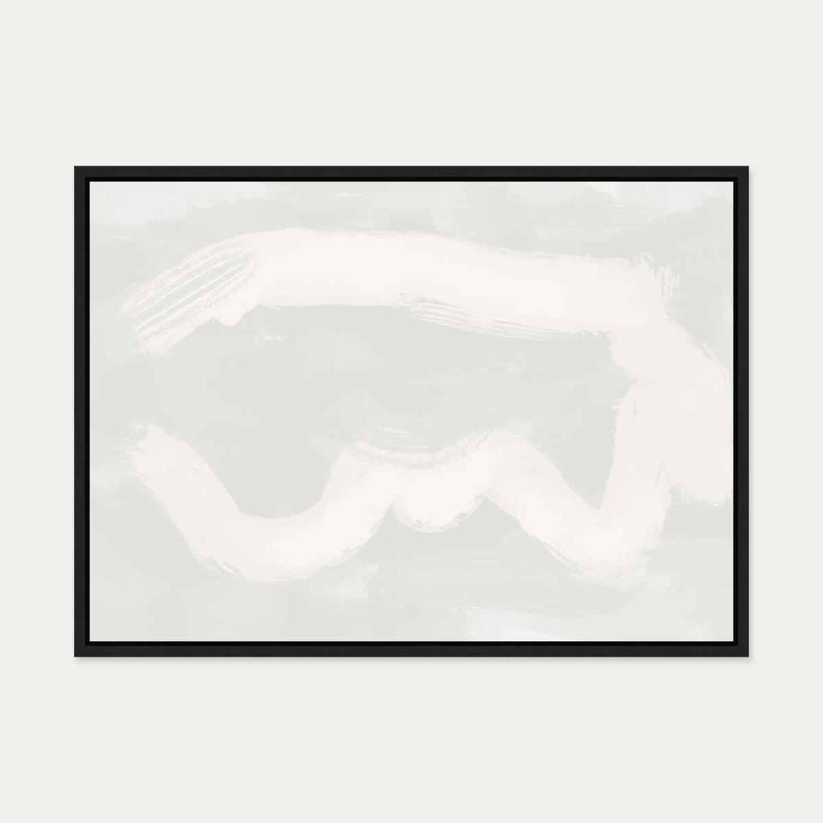 Cloud Canvas Art — 50 x 70 cm — Black Frame
