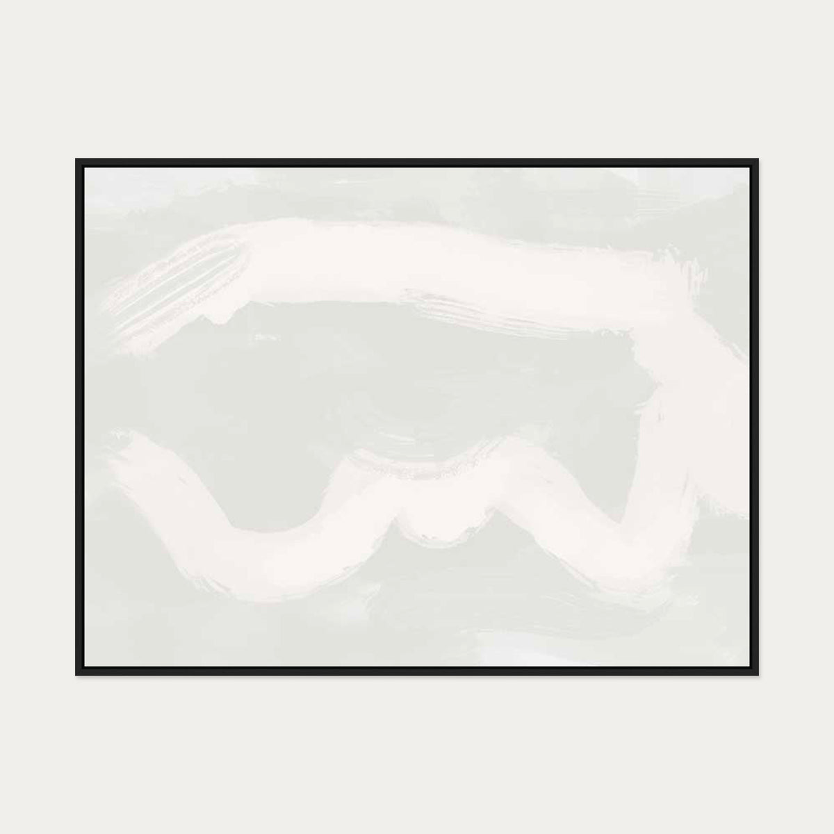 Cloud Canvas Art — 90 x 120 cm — Black Frame