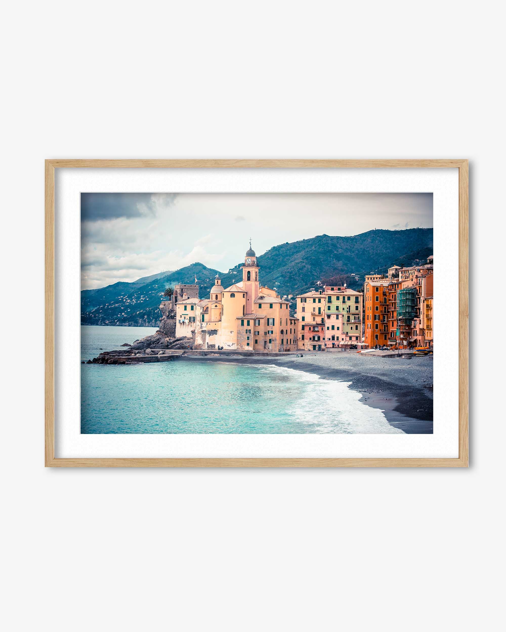 Coastal Town Art Print