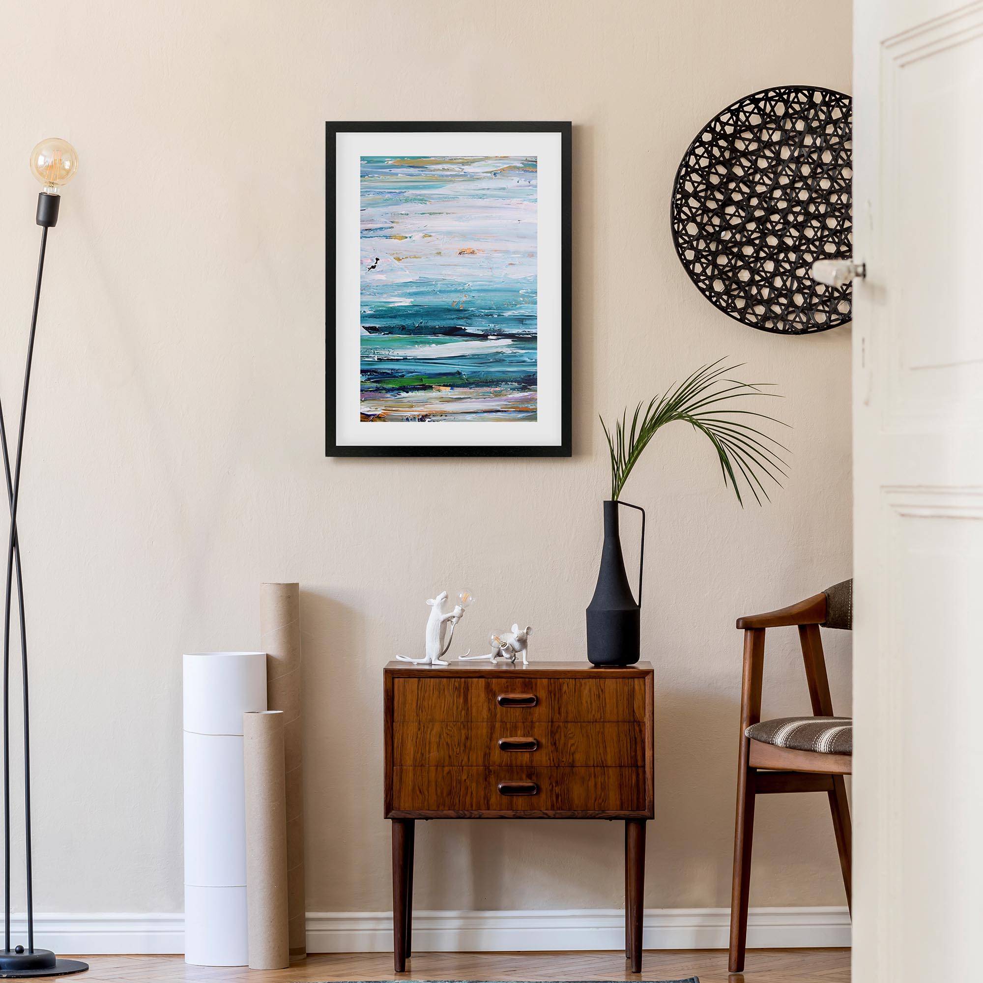 Abstract 287 Framed Art