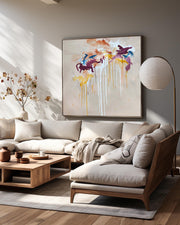 A Guide Through The Unknown | Original Painting | 150x150cm