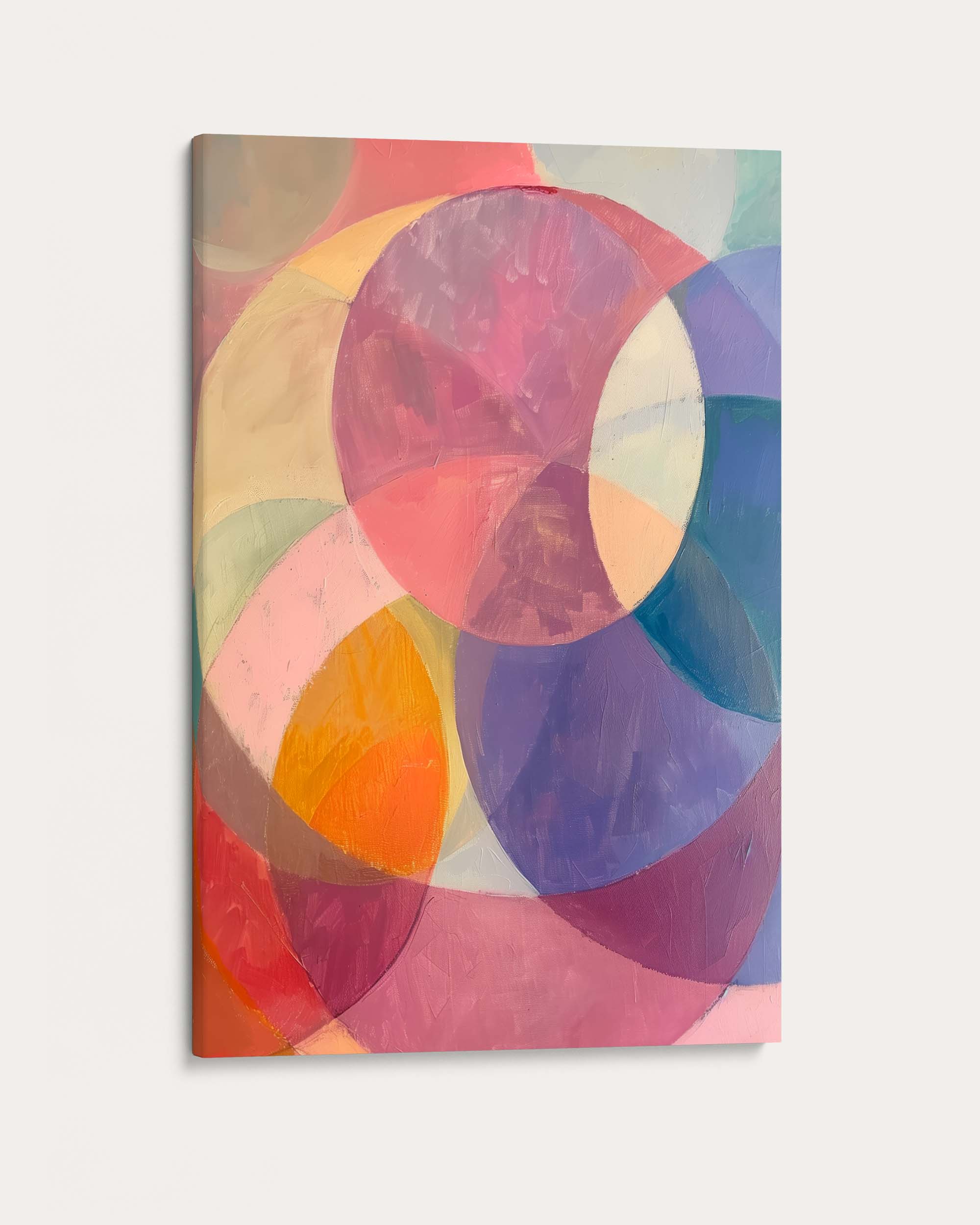 Colourful Circles Wall Art