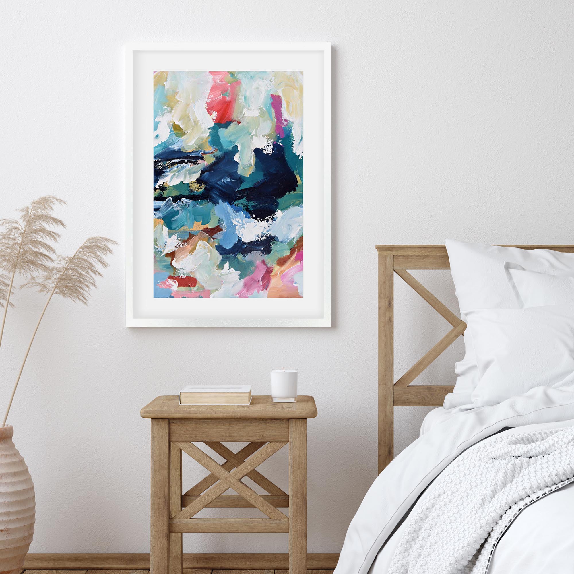 Abstract 317 Framed Art