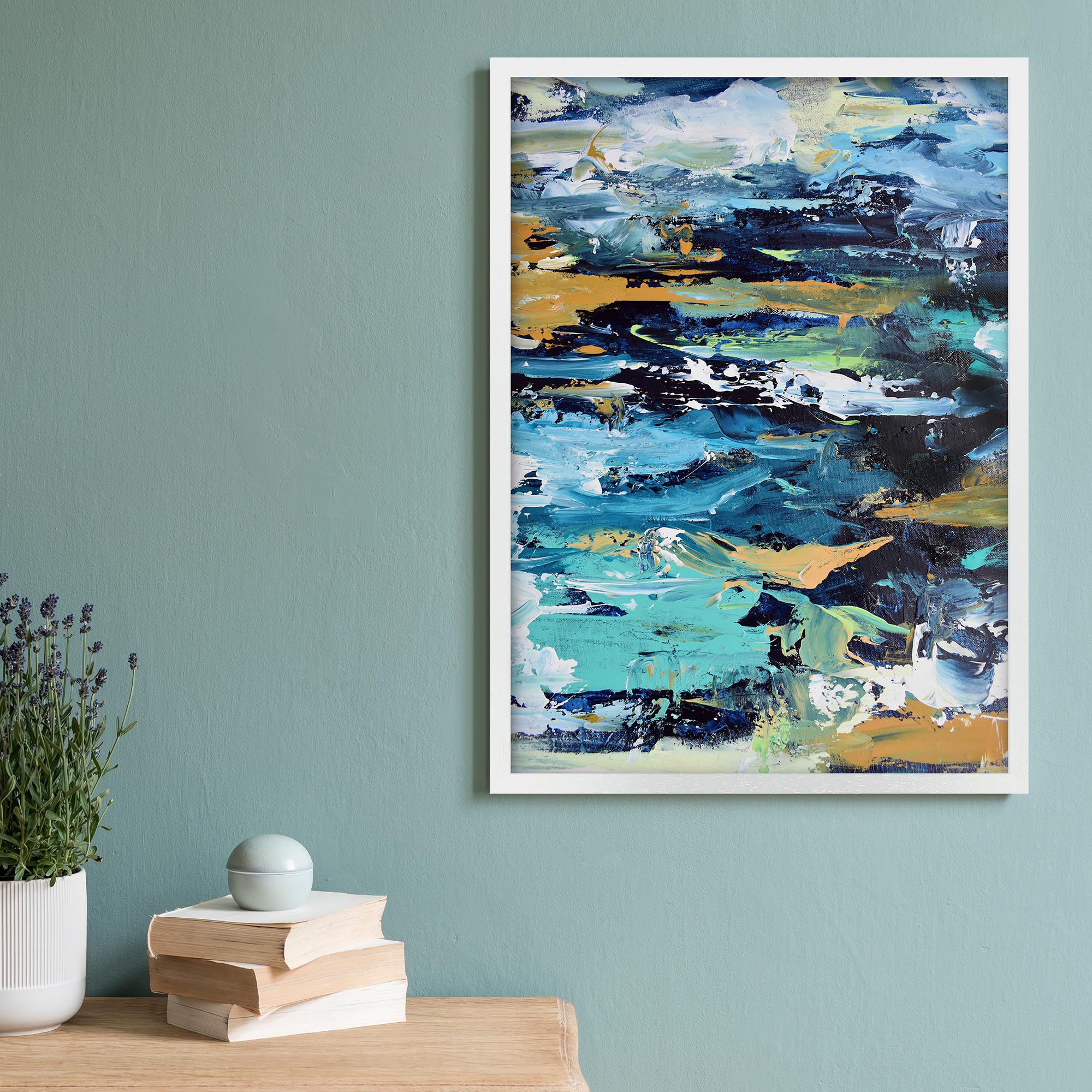 Abstract 280 Framed Art