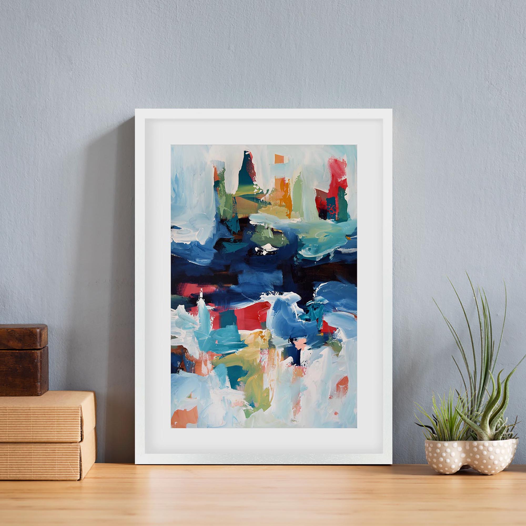 Abstract 347 Framed Art