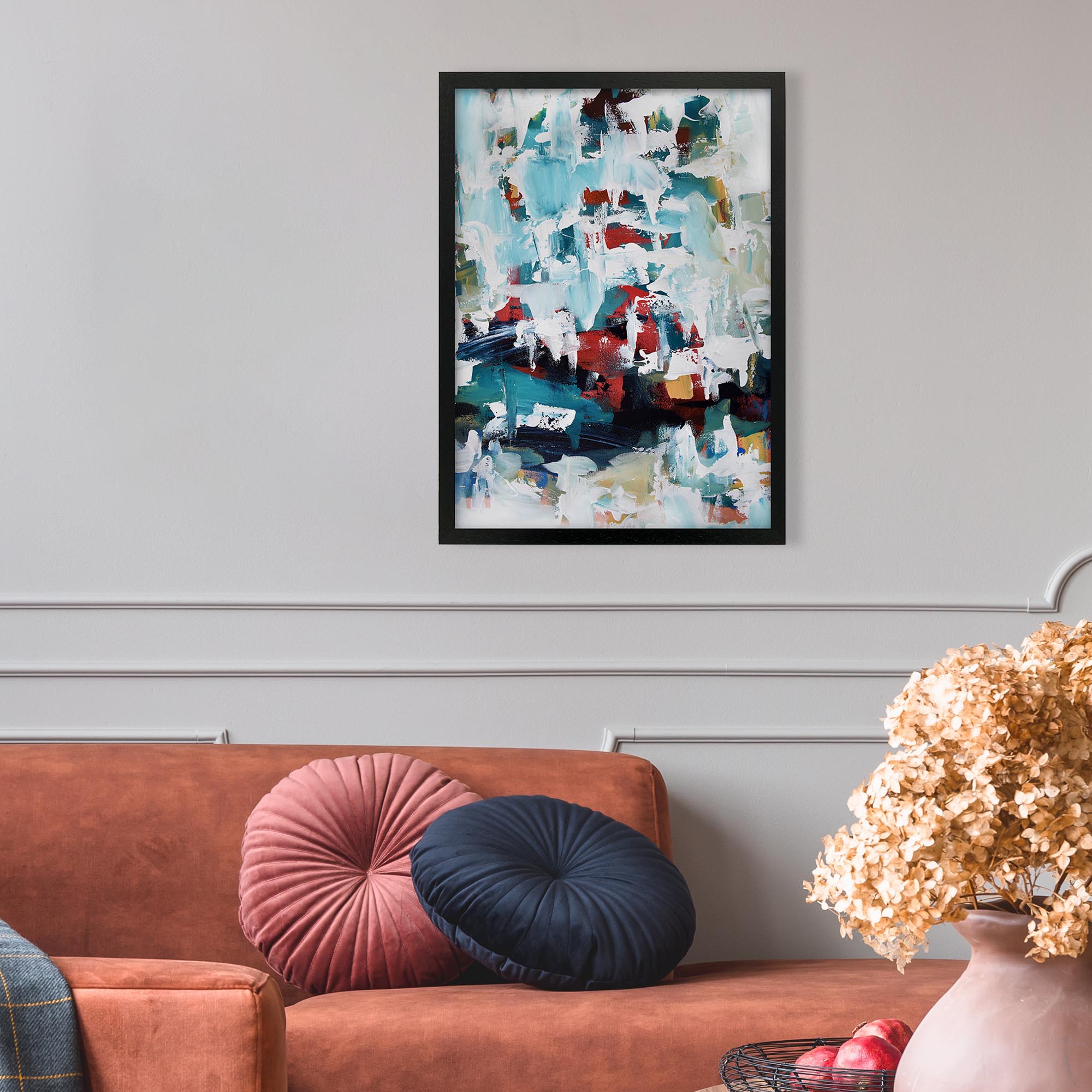 Abstract 200 Framed Art