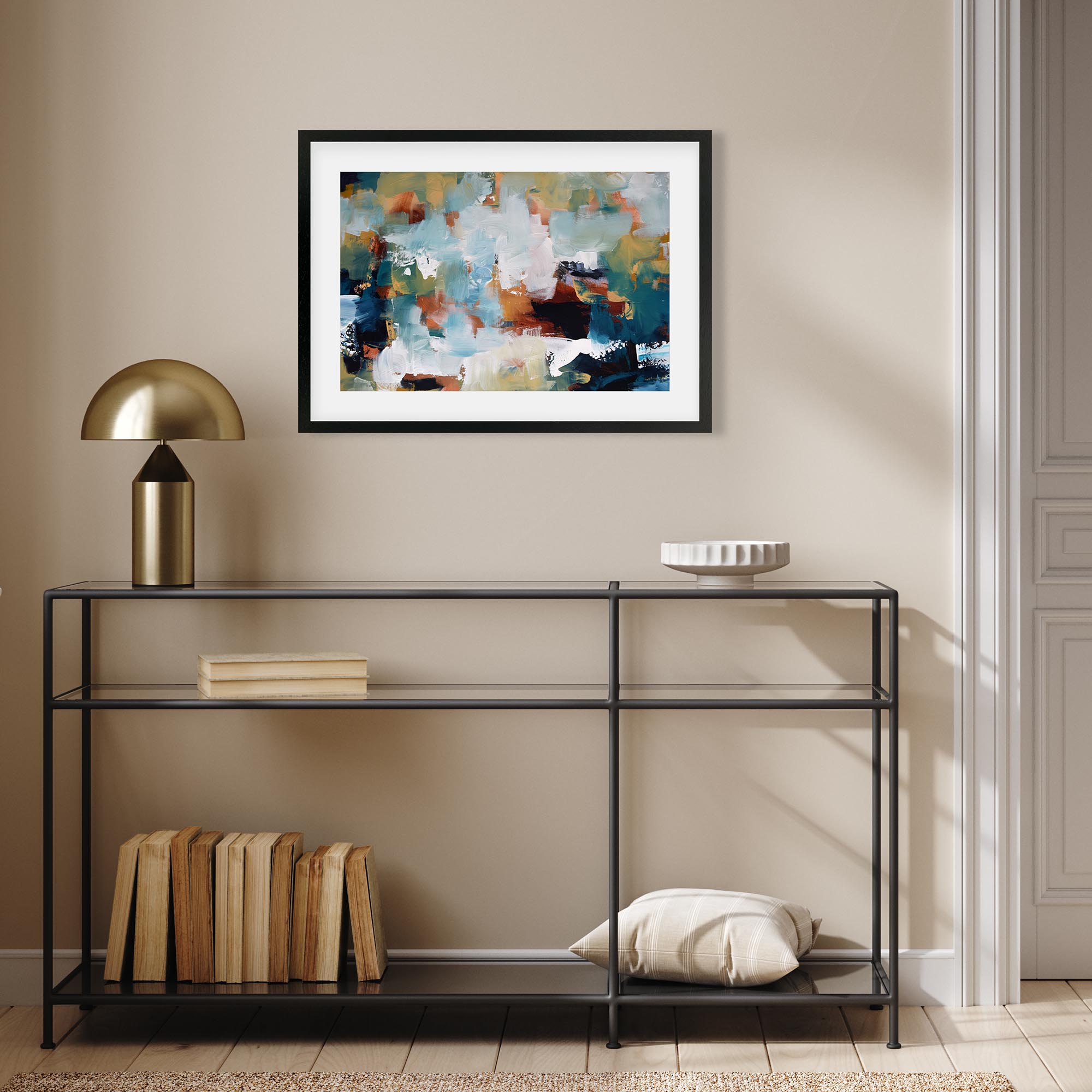 Abstract 476 Framed Art