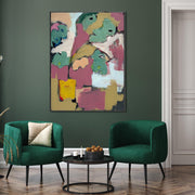 Botanical Haze - Original Painting-Abstract House