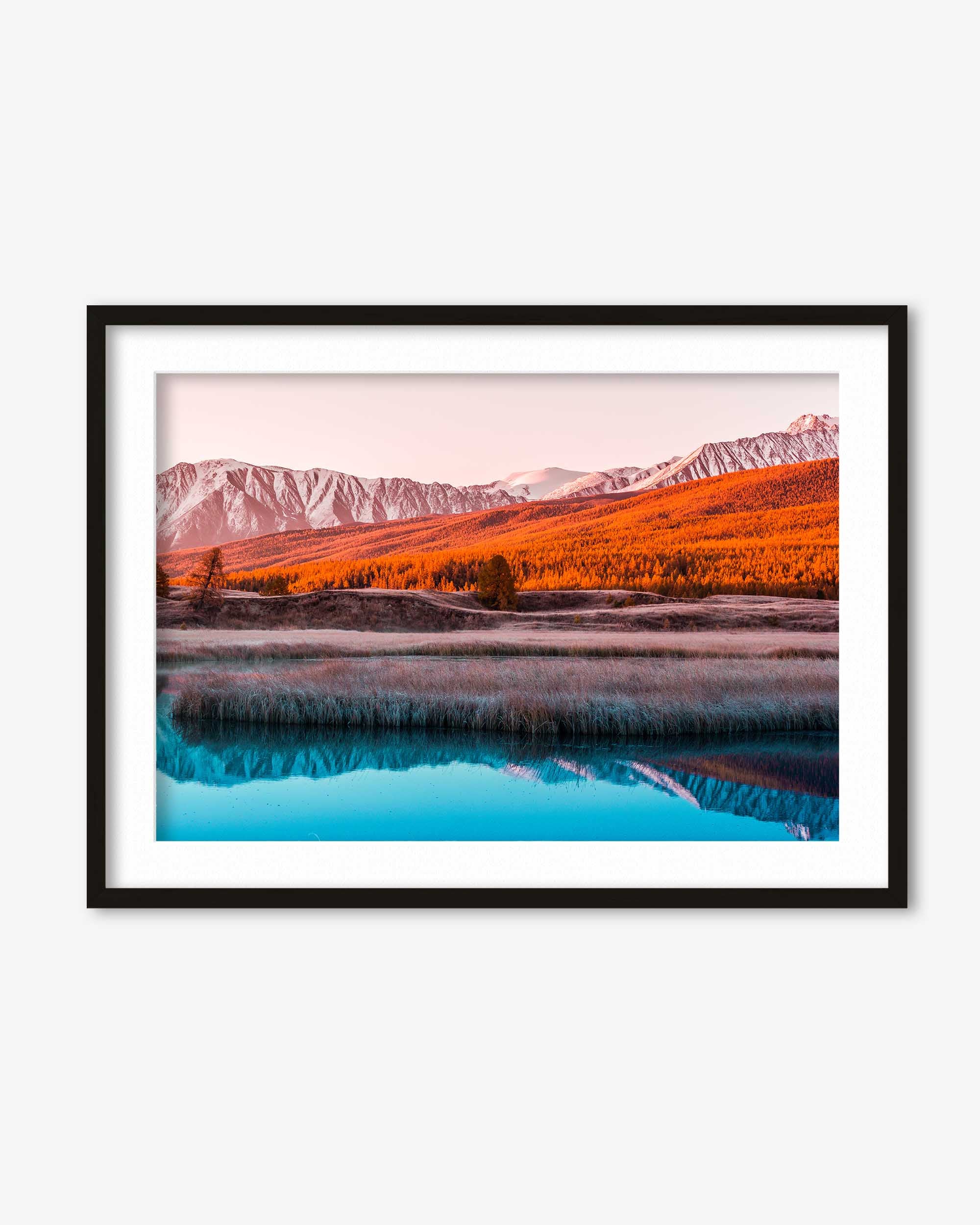 Mountain Reflection Art Print