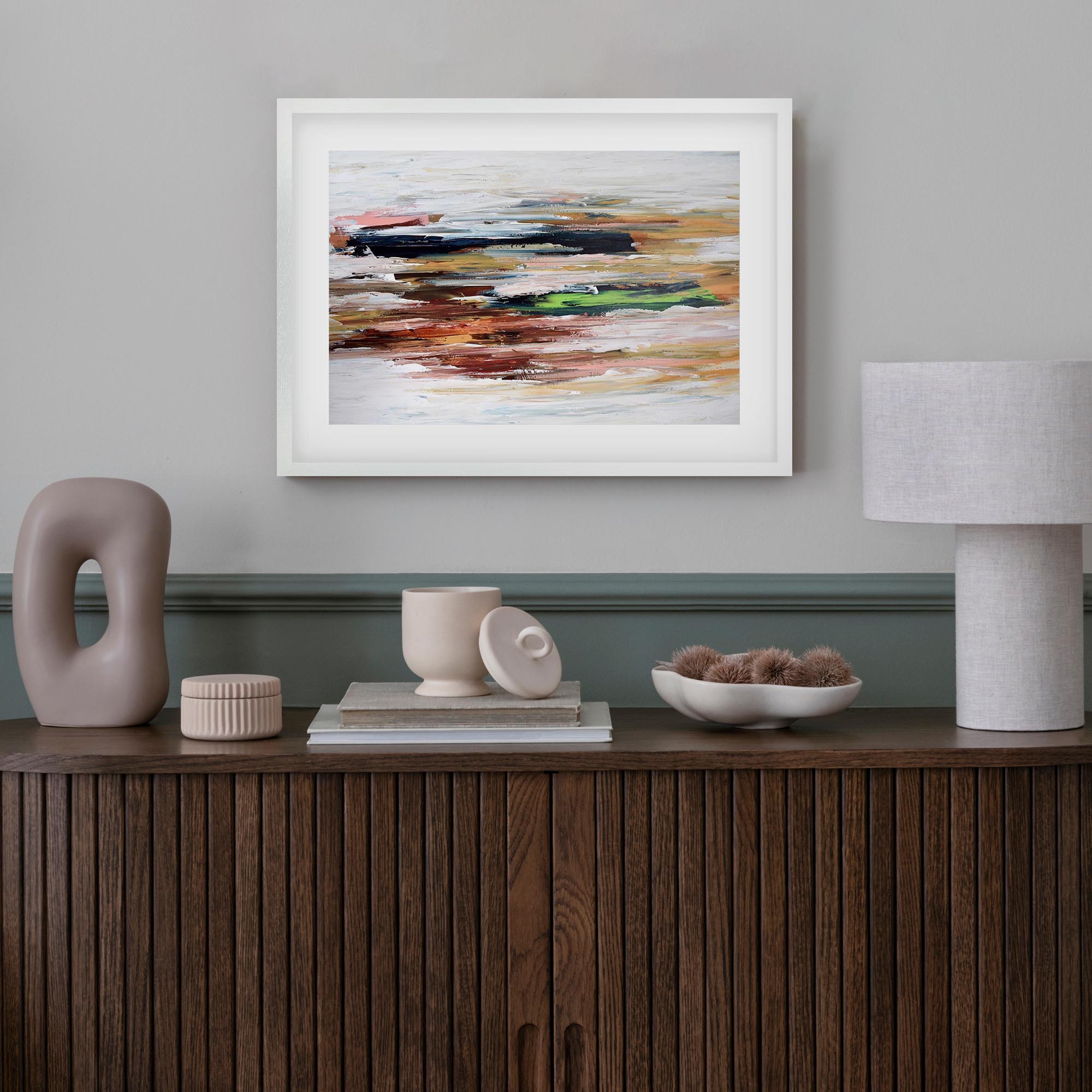 Abstract 333 Framed Art