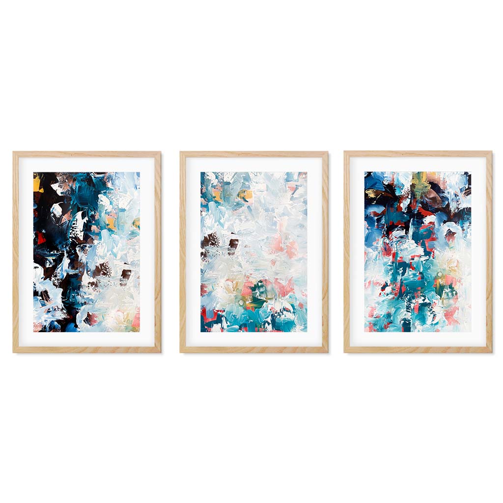 Crashing Waves - Print Set Of 3