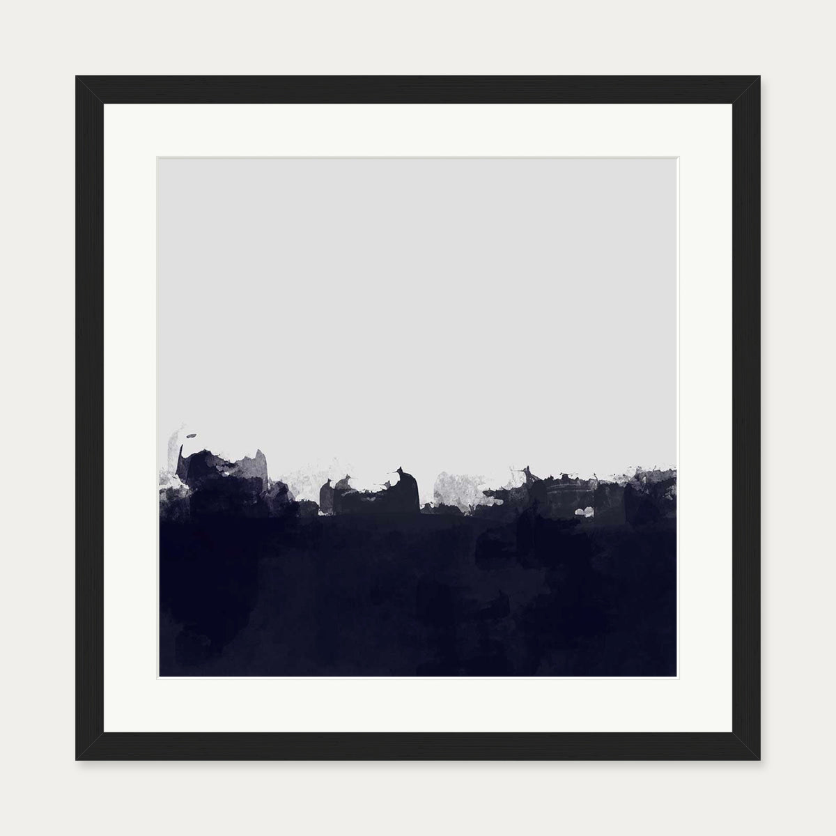 Dawn Break Art Print — 50 x 50 cm — Black Frame