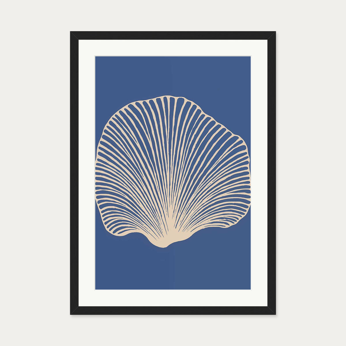 De Noche Art Print — 50 x 70 cm — Black Frame
