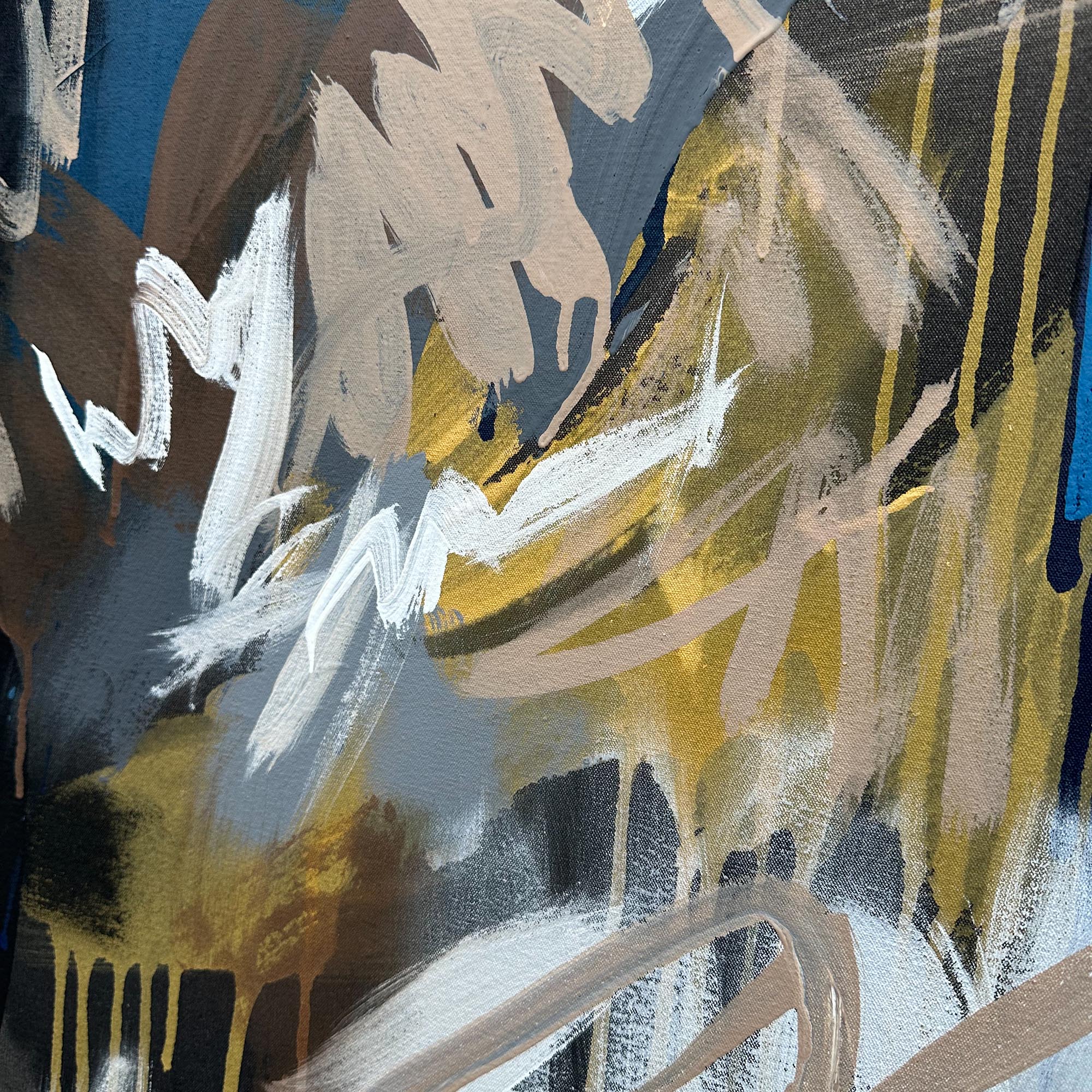 Writings On The Wall I | Original Painting | 120x120cm