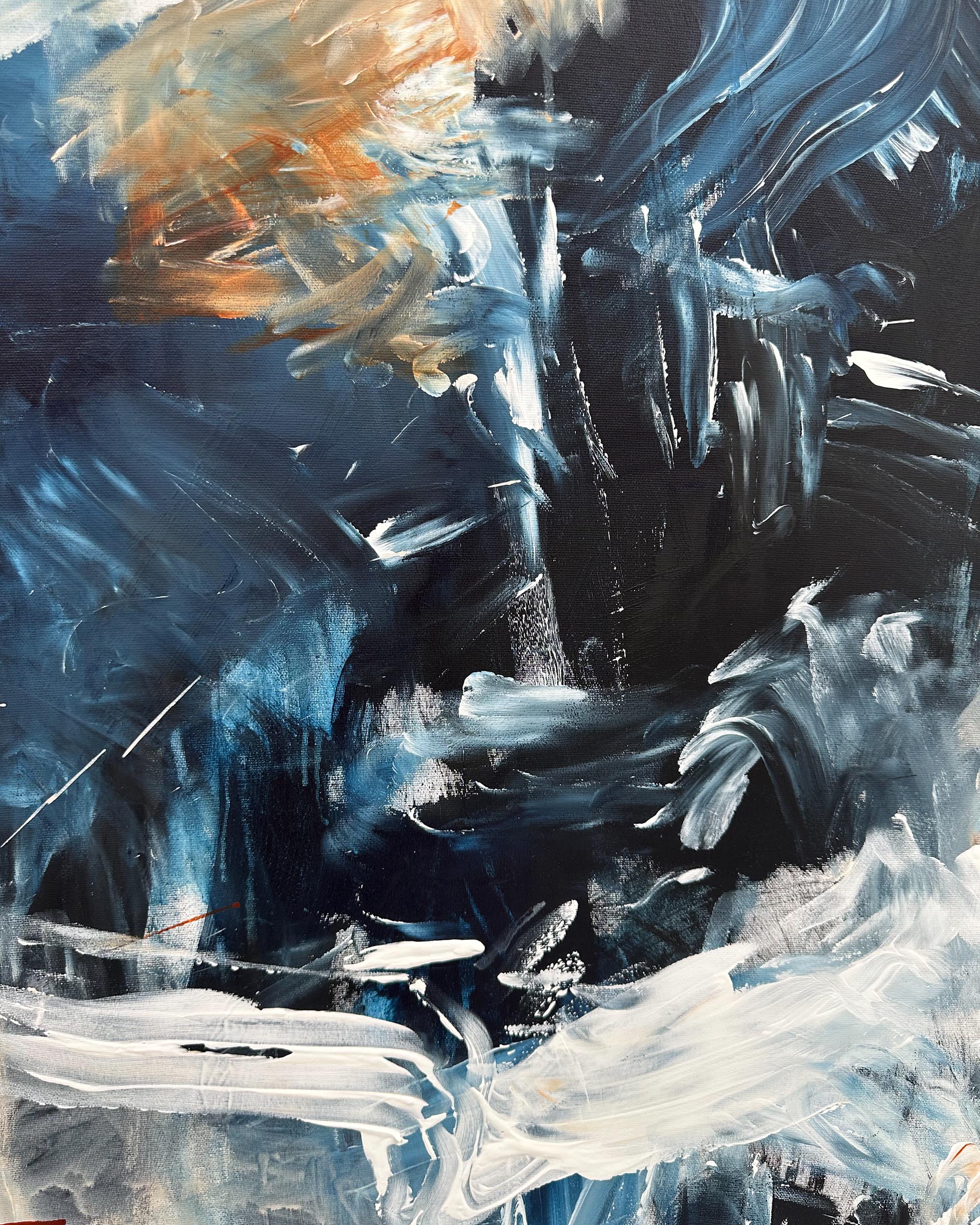 Muted Time | Original Painting | 180x140cm