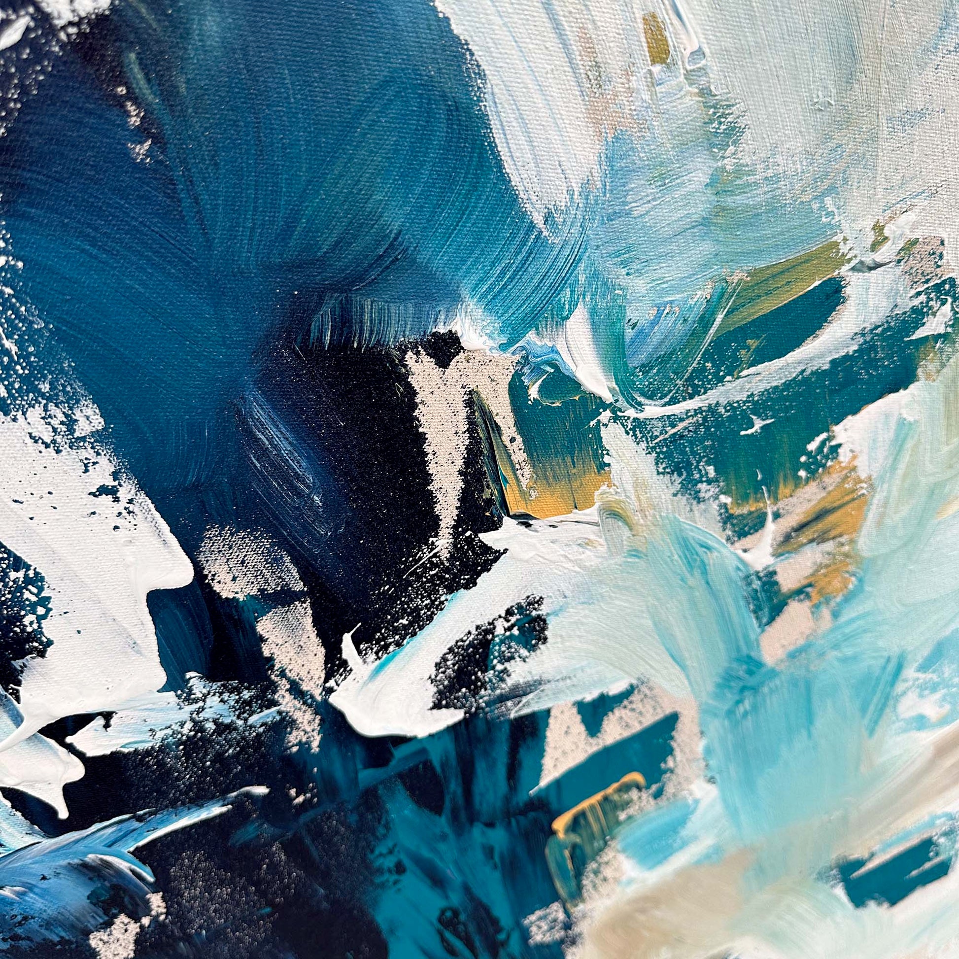 Expectation - Original Painting-Abstract House