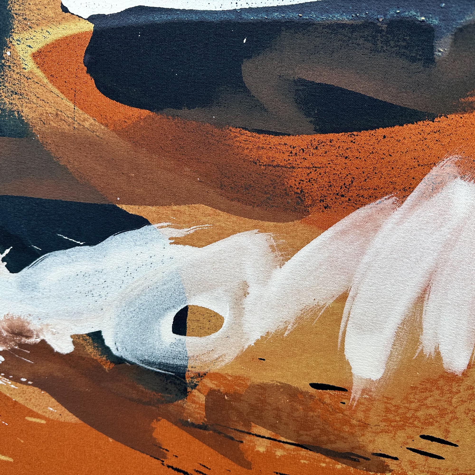 Colourful abstract painting