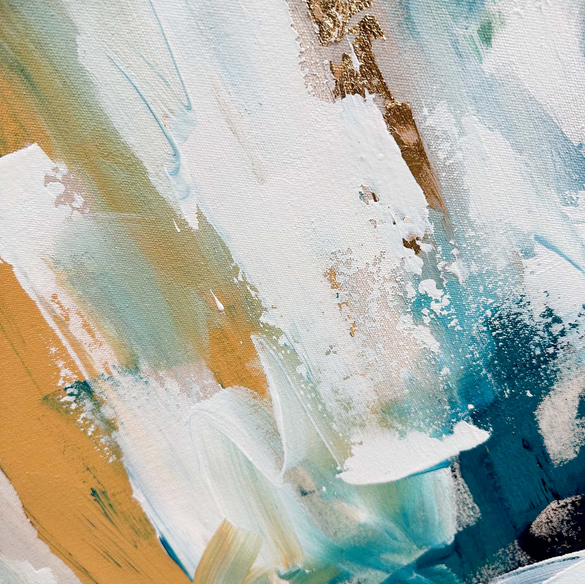 Sieze The Day II - Original Painting-Abstract House