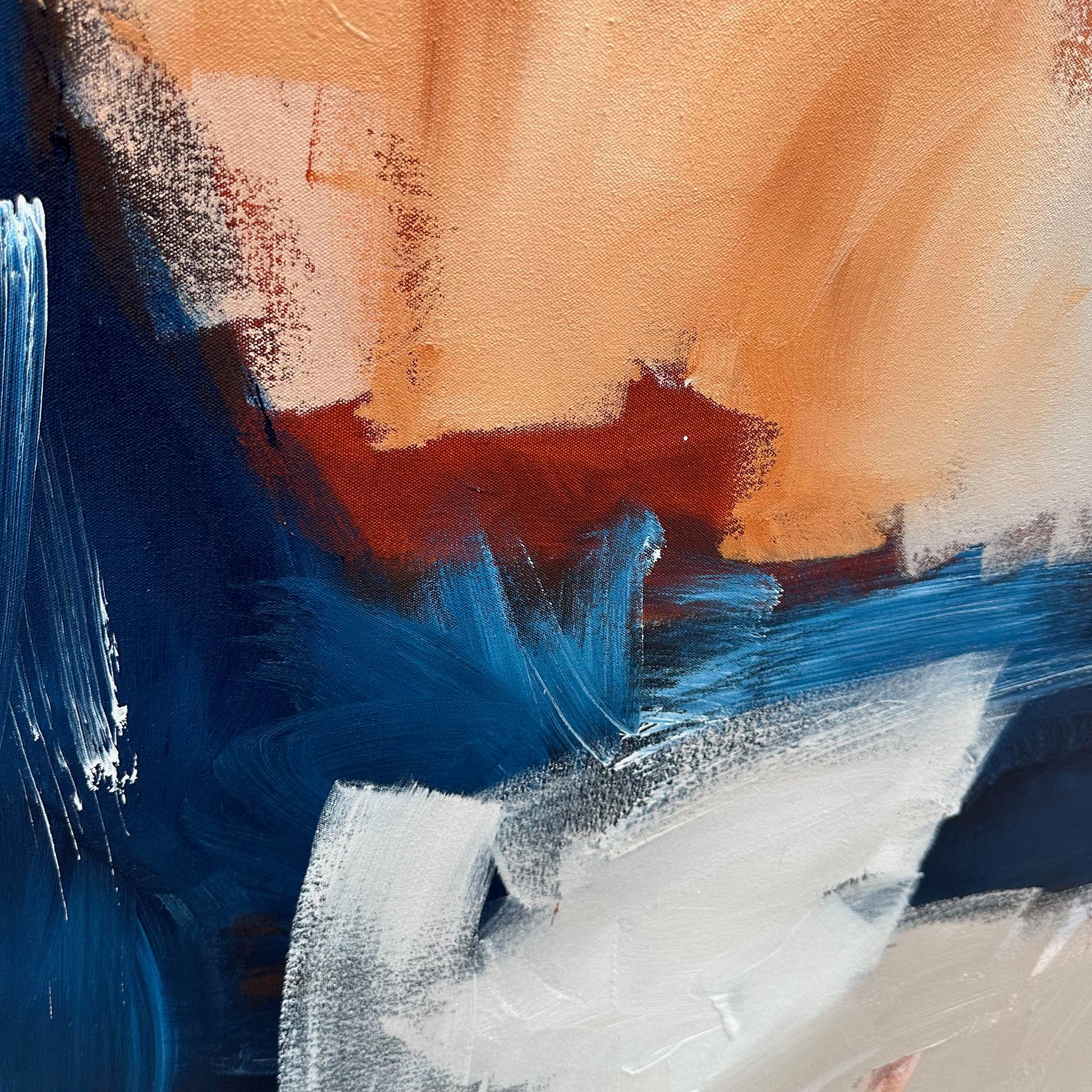 Choosing sides - 150x90cm Original Painting-Abstract House