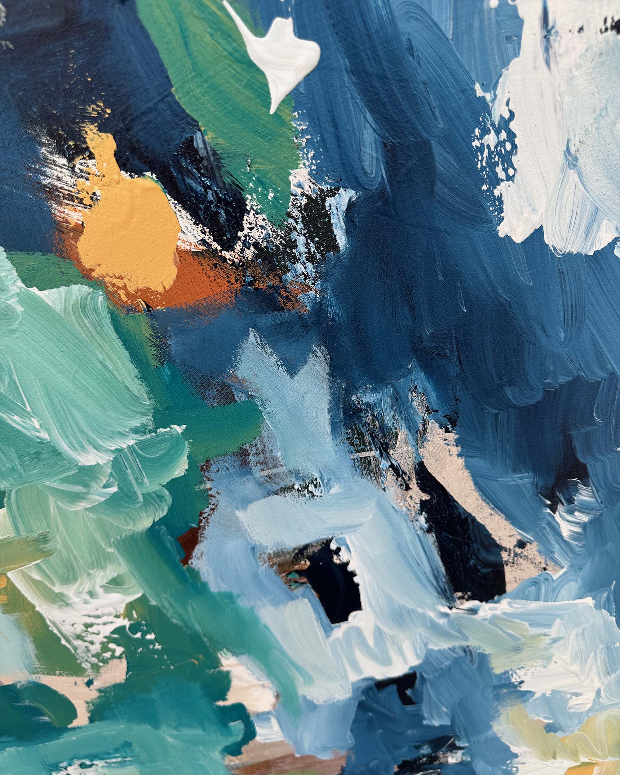 The Moments We Know III | Original Painting | 150x76cm