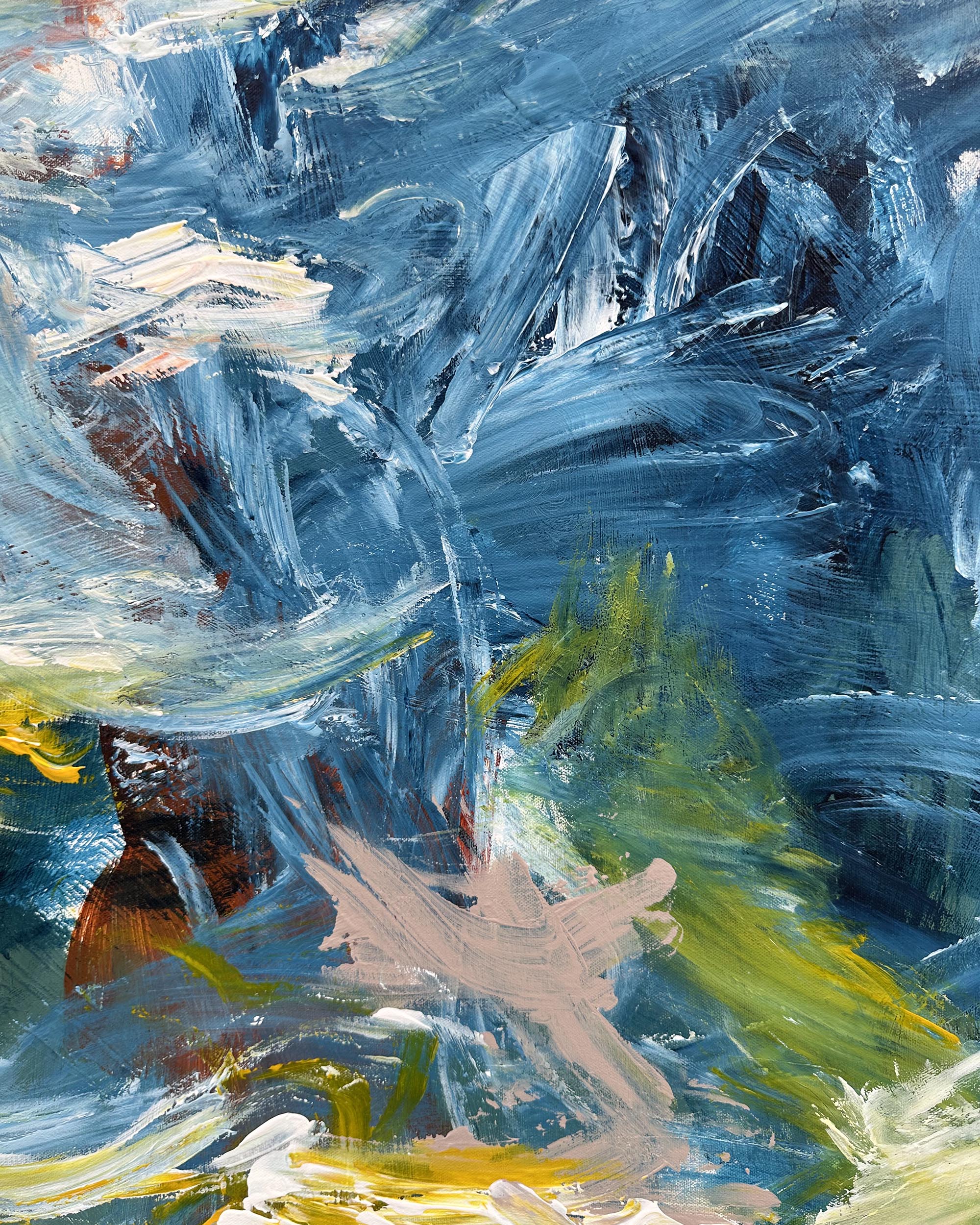 Follow The River | Original Painting | 150x100cm