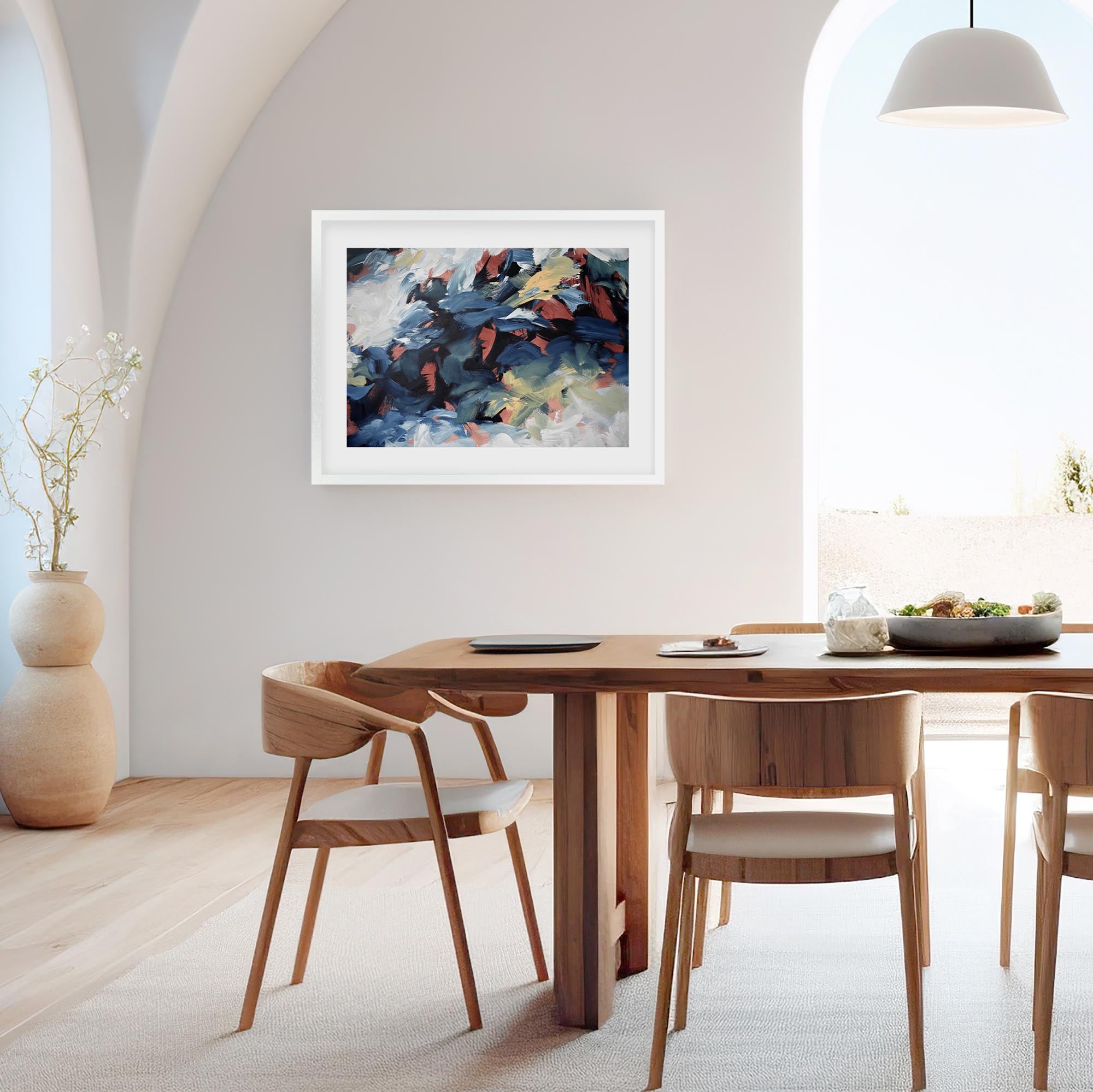 Abstract 464 Framed Art